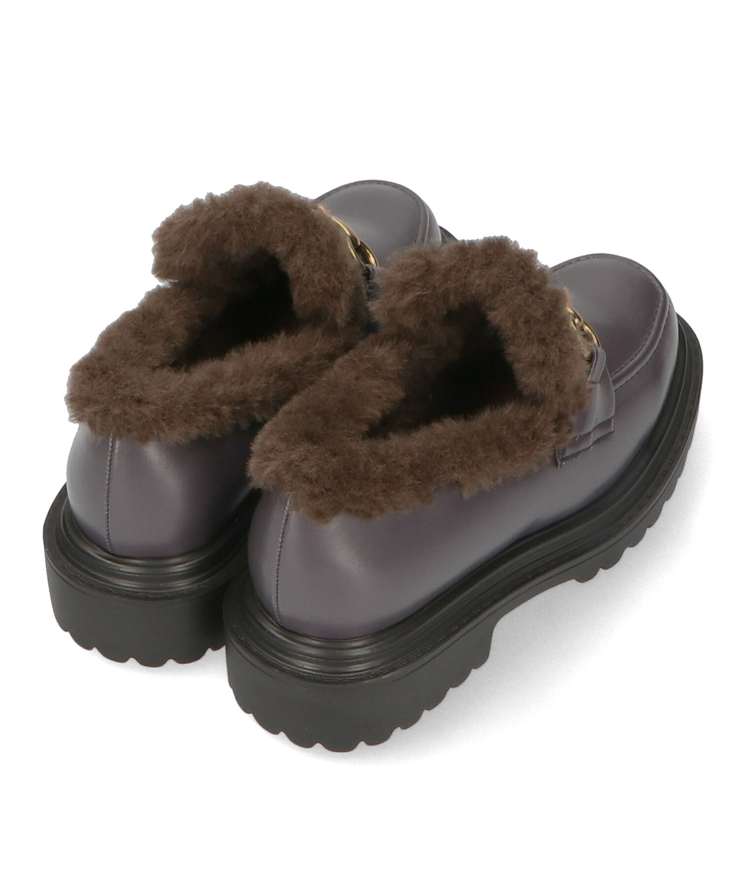 ORiental TRaffic「ビット モチーフ ファー ローファー /41313」|ローファー|