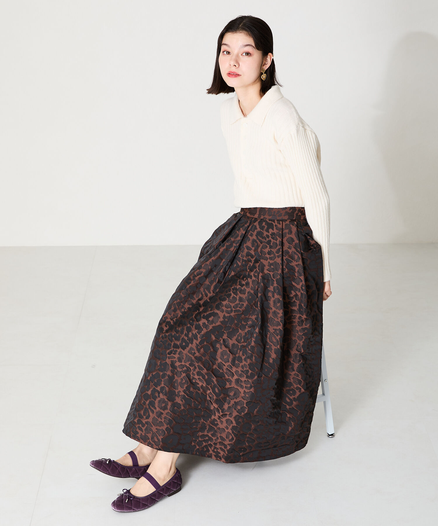 WA Oriental TRaffic「キルティング デザイン バレエ シューズ /42307」|パンプス|