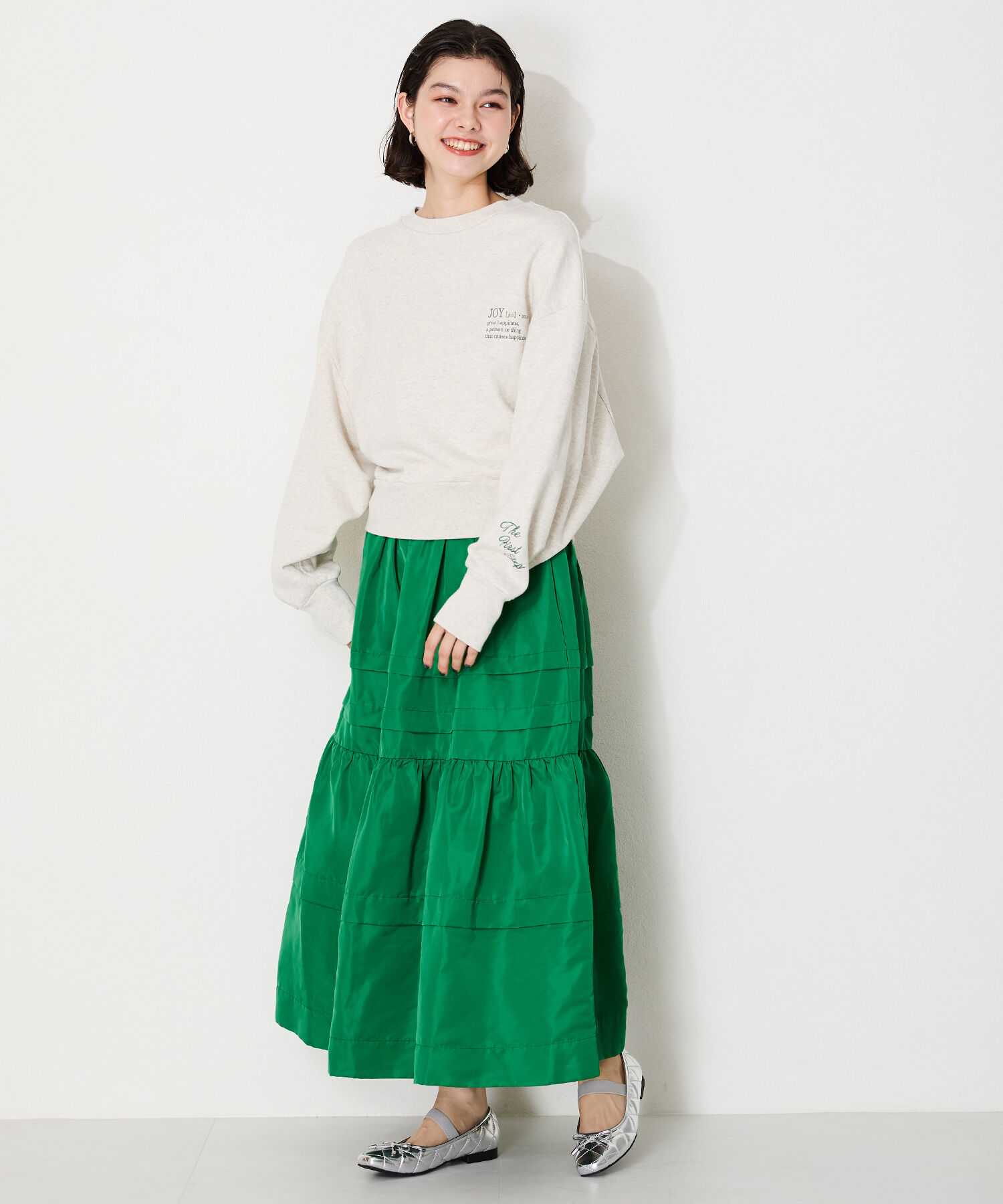 WA Oriental TRaffic「キルティング デザイン バレエ シューズ /42307」|パンプス|