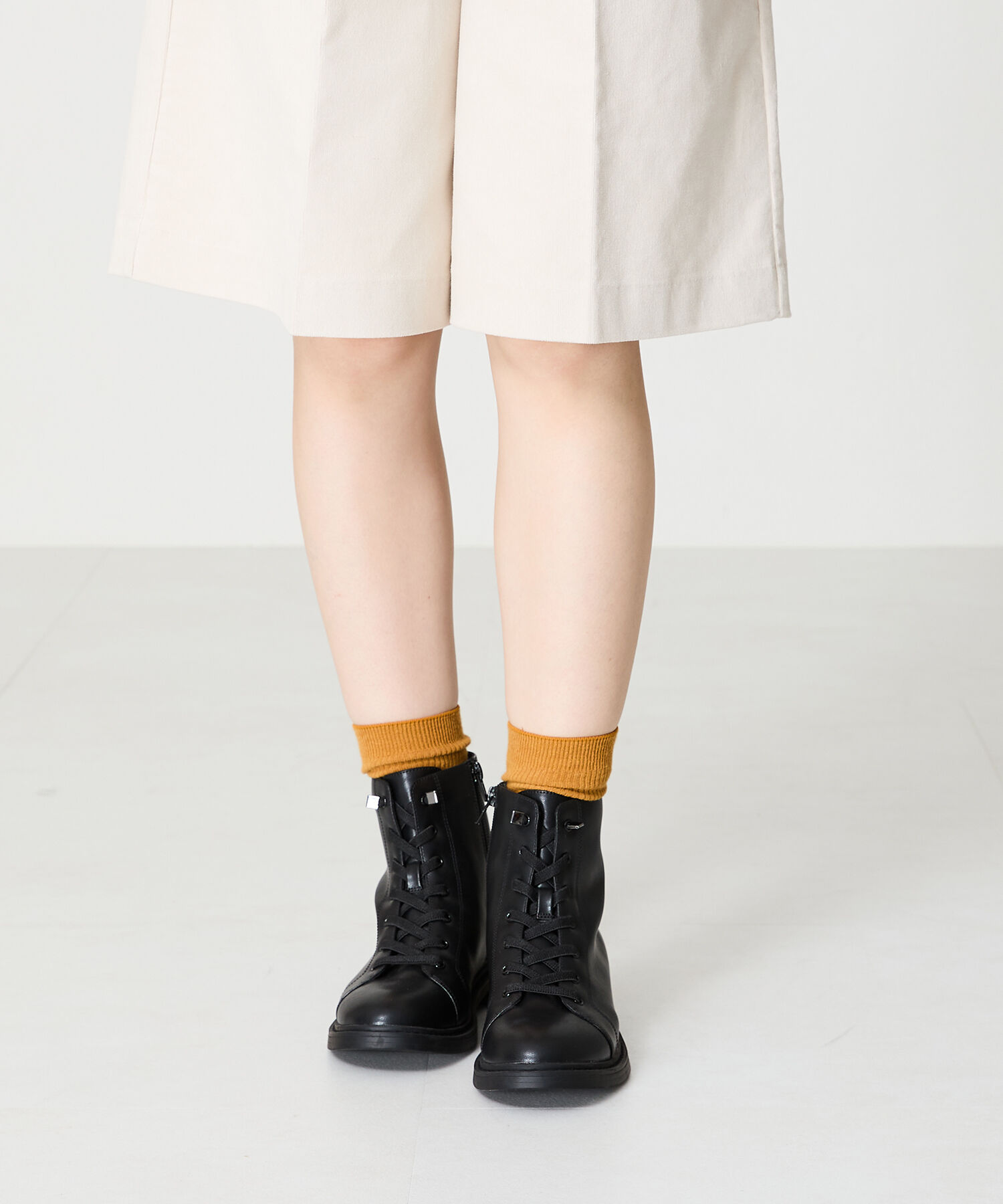 WA Oriental TRaffic「ゴム レースアップ ショートブーツ /42401」|ショートブーツ|