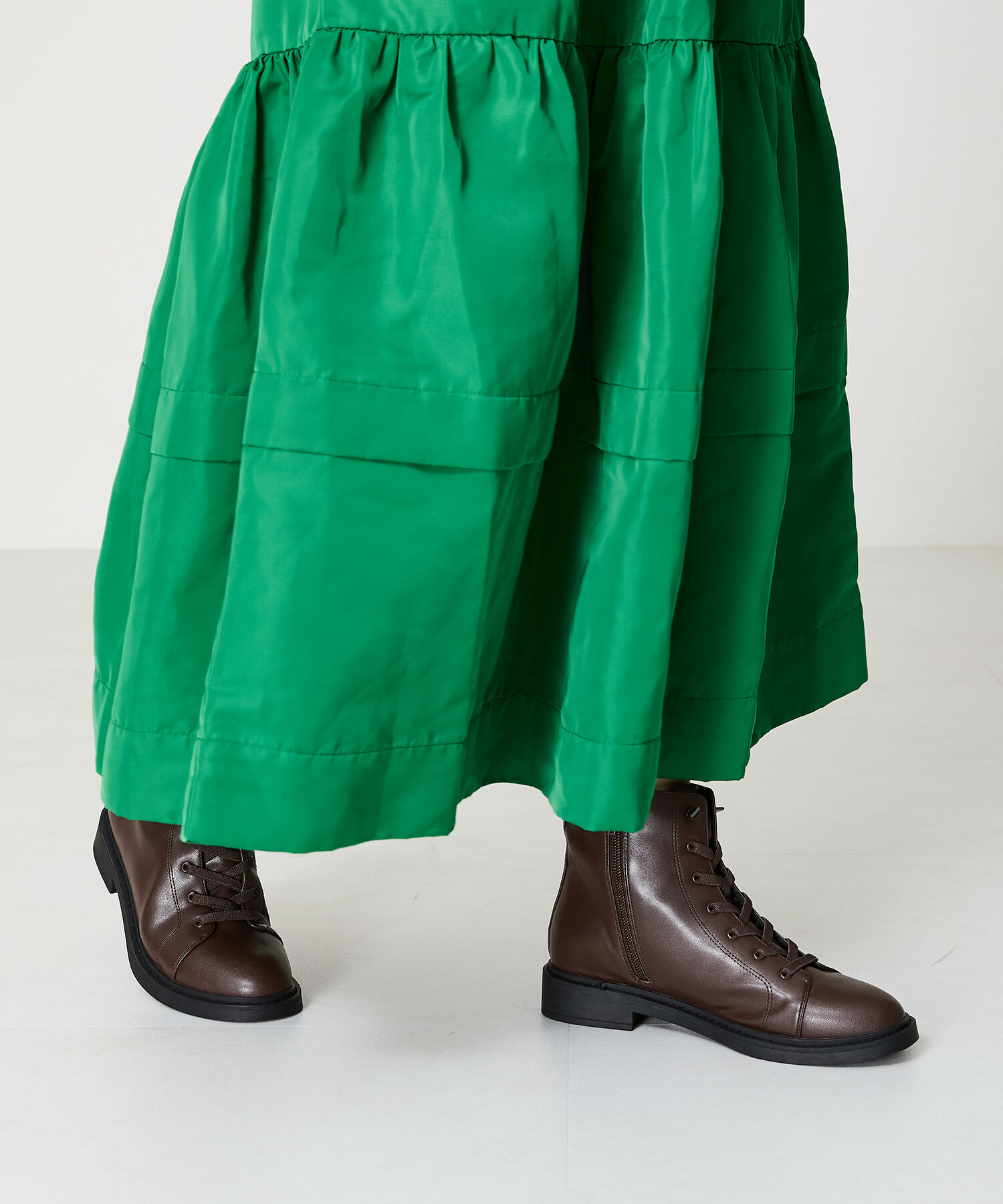 WA Oriental TRaffic「ゴム レースアップ ショートブーツ /42401」|ショートブーツ|