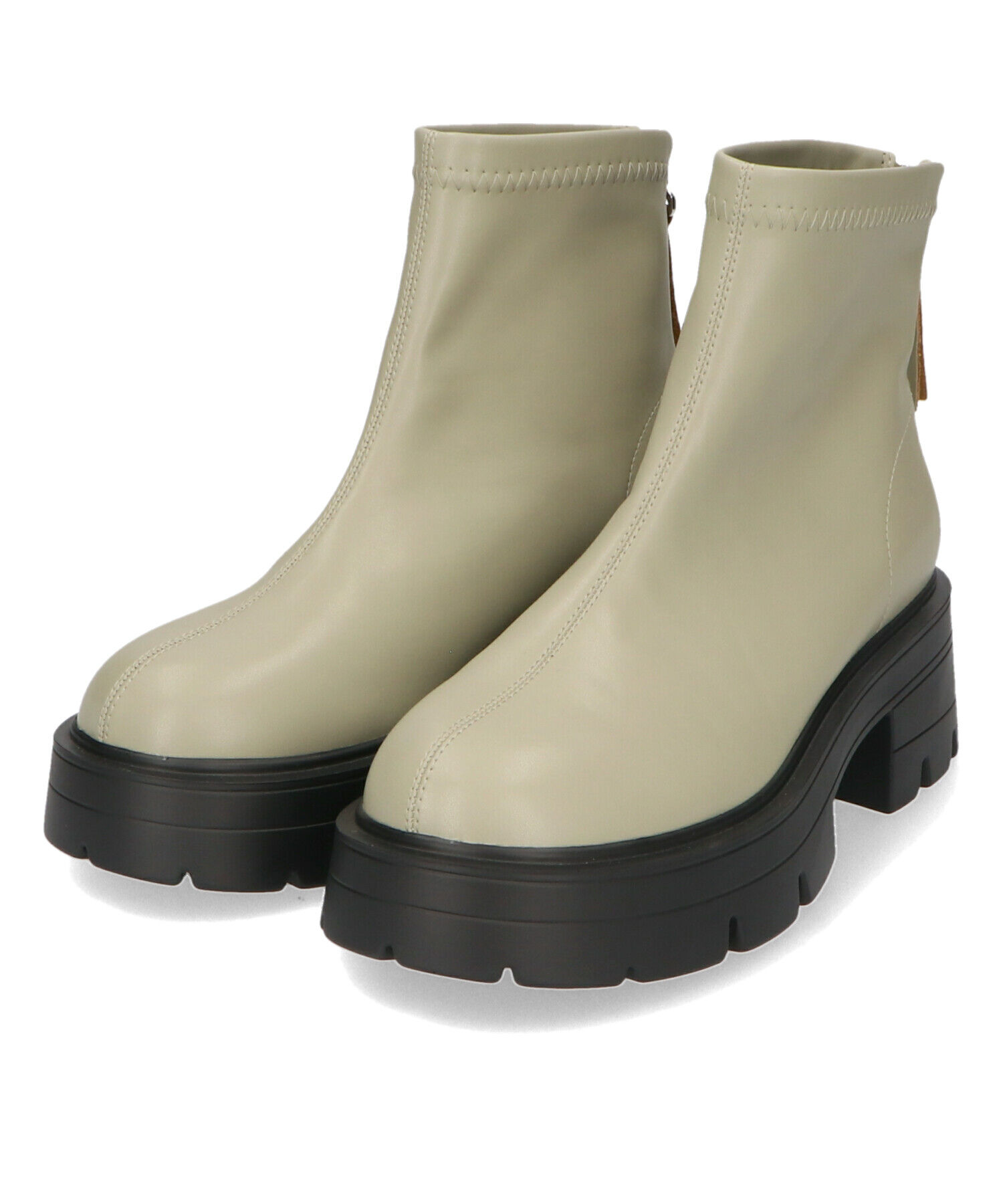 ORiental TRaffic「ソフト レザー 厚底 ショート ブーツ /41416」|ショートブーツ|