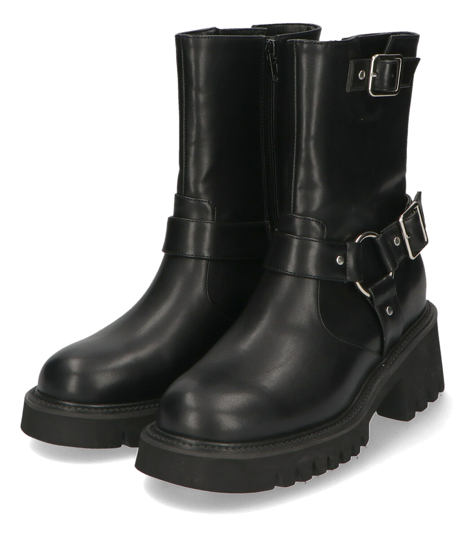 ORiental TRaffic「エンジニア ミドル ブーツ /41421」|ショートブーツ|