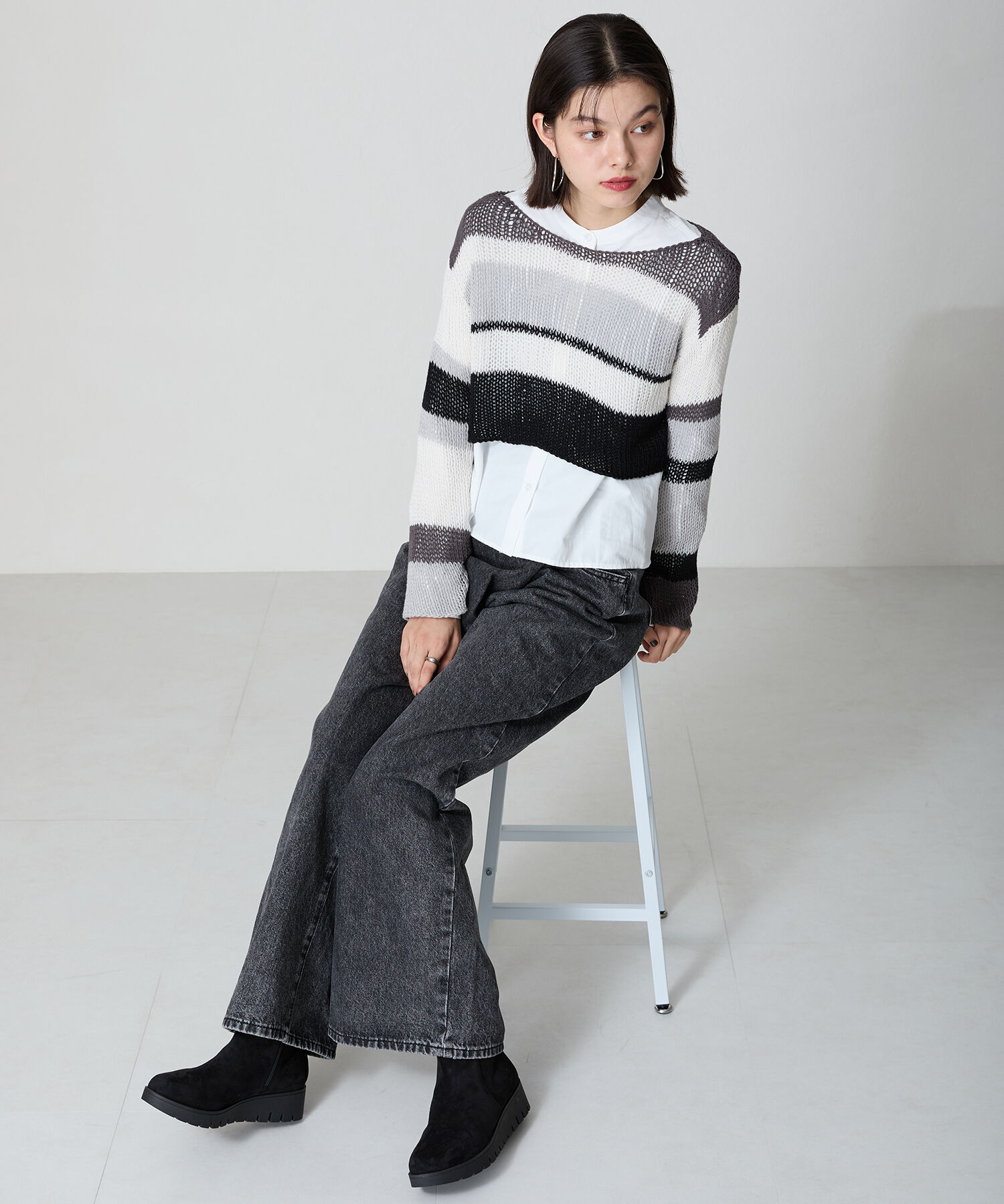 WA Oriental TRaffic「ウエッジソールショートブーツ/42405」|ショートブーツ|