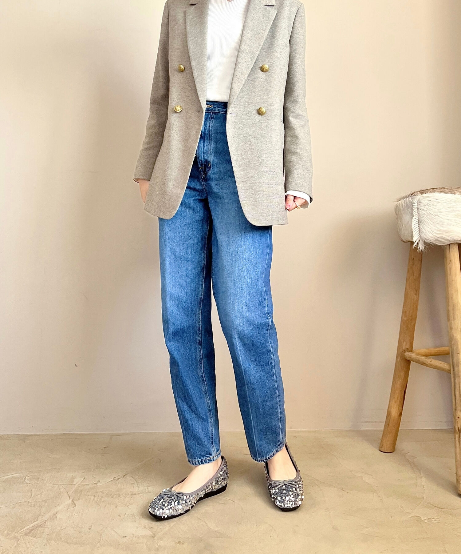 ORiental TRaffic「【跳べるパンプス/シリーズ累計１５０万足突破】スパンコール スクエアトゥ バレエシューズ R-3216」|パンプス|