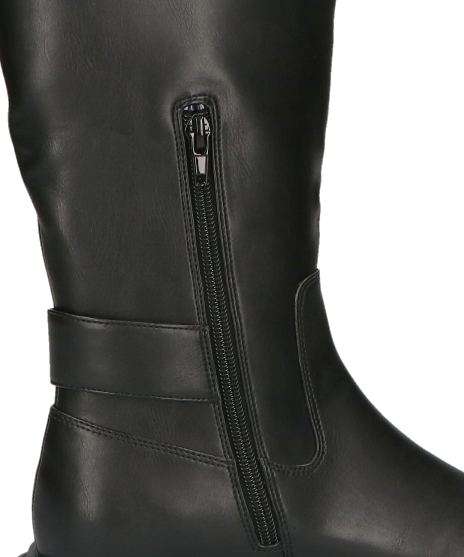 ORiental TRaffic「ベルトデザイン ロングブーツ /41504 ゆったり エンジニアブーツ」|ロングブーツ|