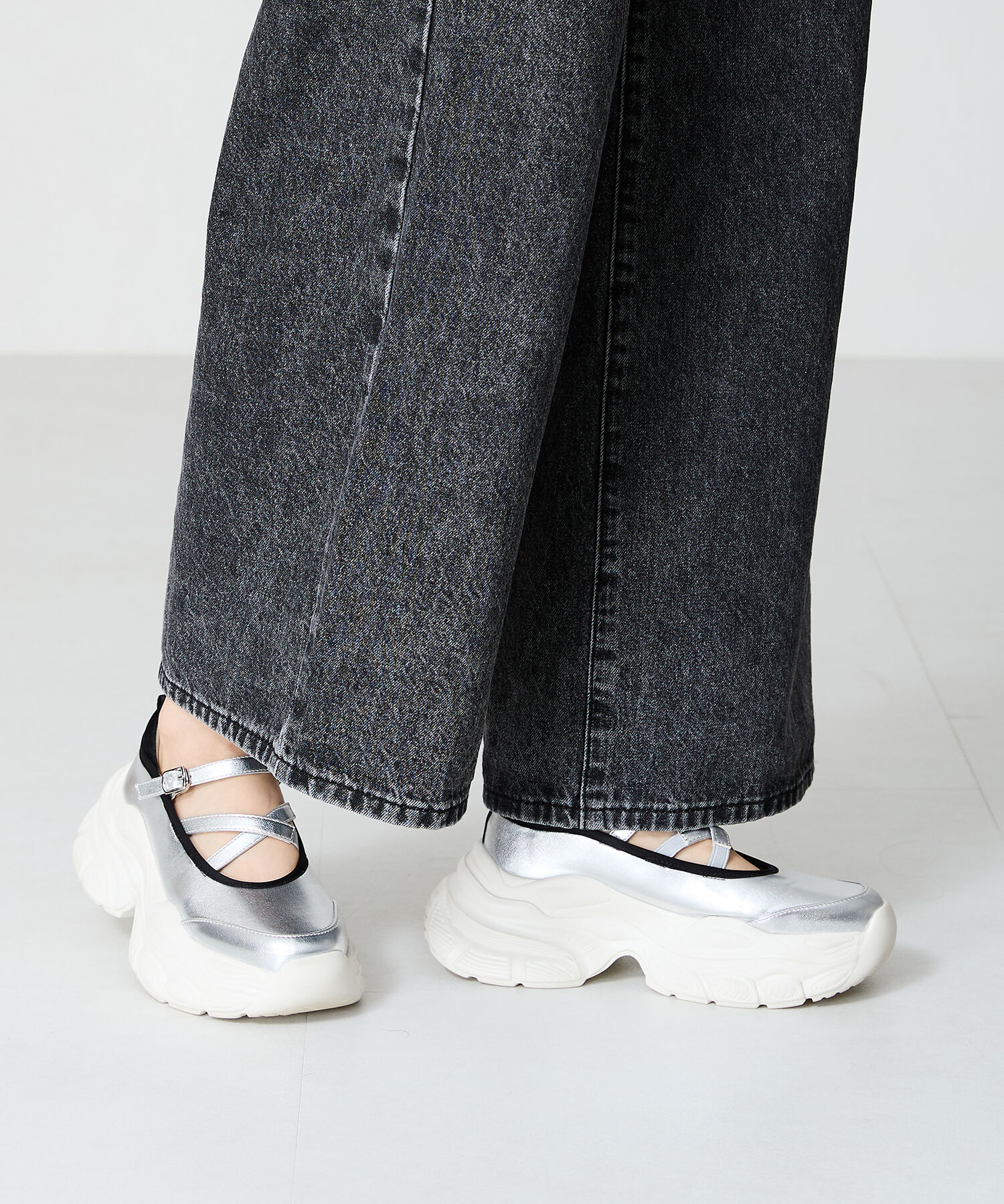 ORiental TRaffic「スニーカーソールメリージェーンシューズ/41321」|スニーカー|