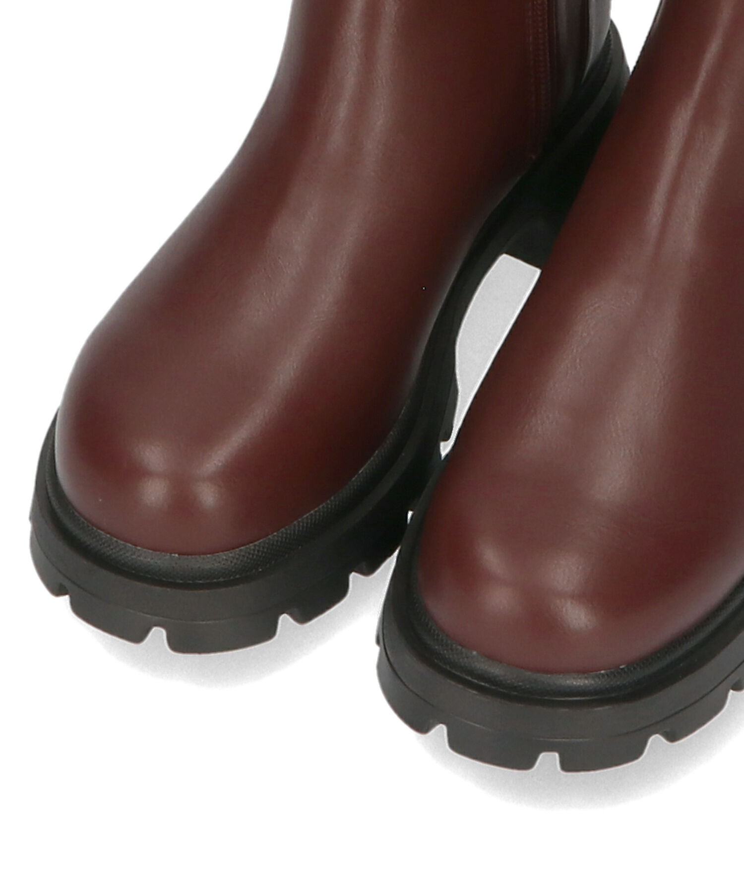 ORiental TRaffic「タンクソール サイドゴア ショートブーツ /41414 軽い ファスナー付き」|ショートブーツ|