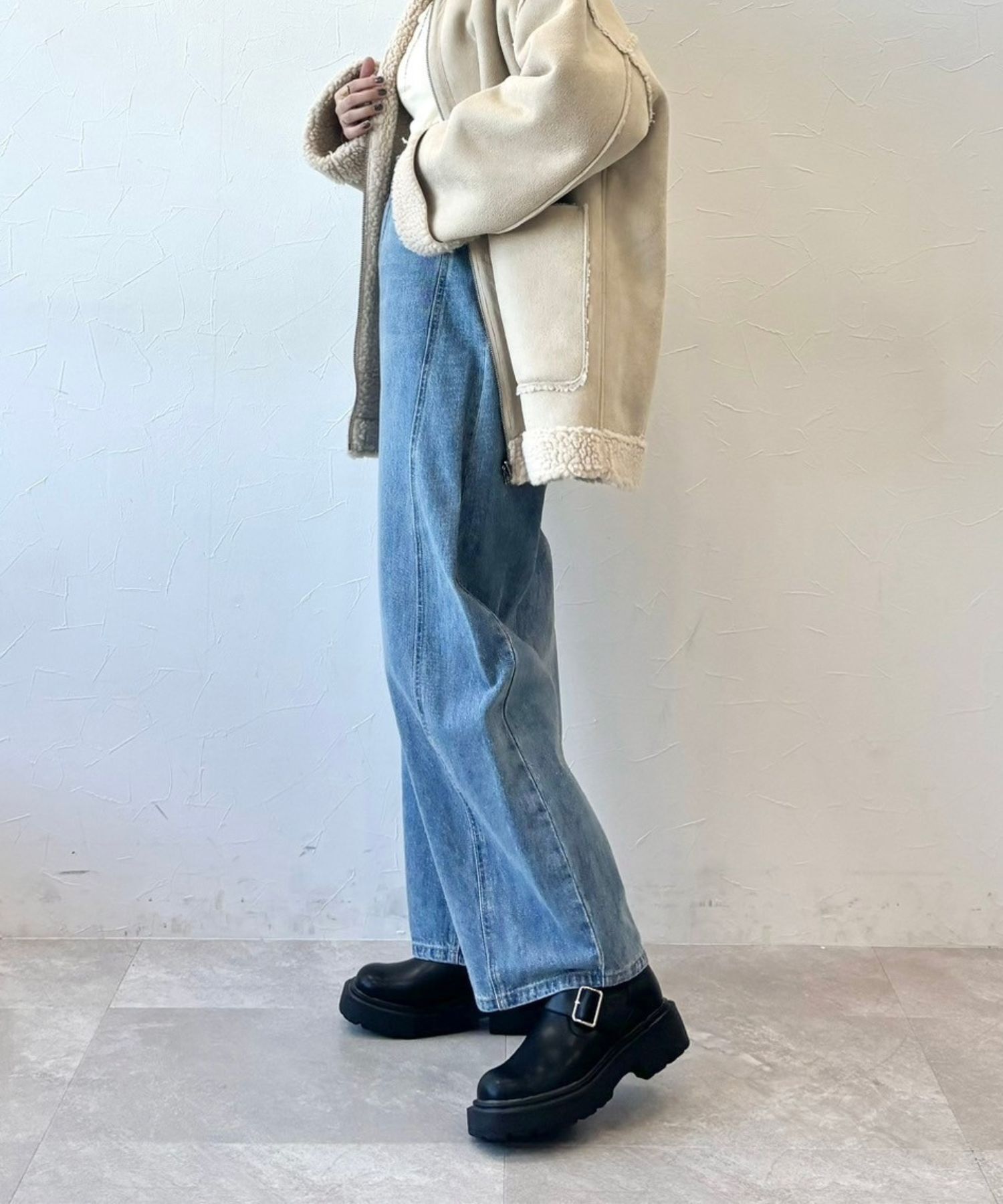 ORiental TRaffic「ダブルベルエンジニアトショートブーツ/41423」|ショートブーツ|