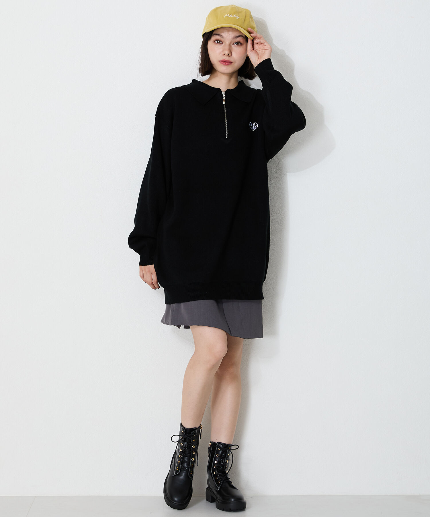 ORiental TRaffic「タンクソールレースアップブーツ/41413」|ショートブーツ|