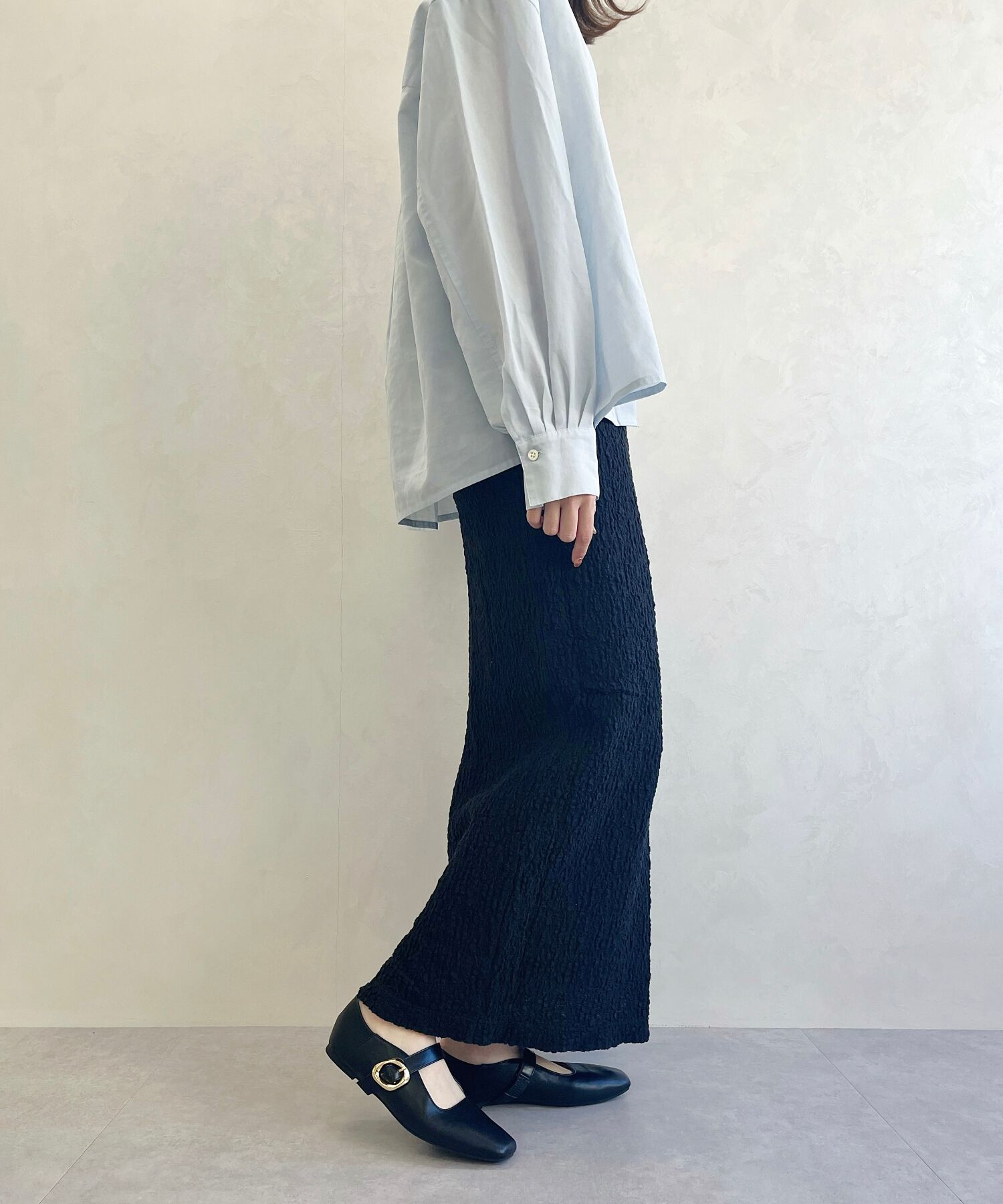 WA Oriental TRaffic「柔らか ストラップ フラット パンプス /52104 フィット クッション」|パンプス|