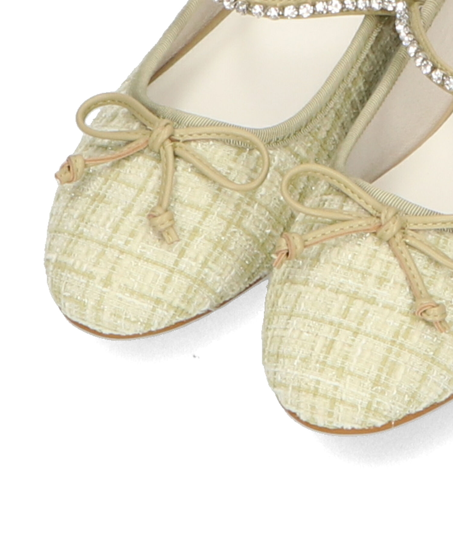 ORiental TRaffic「ツイードバレエストラップパンプス/51106」|パンプス|