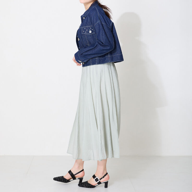 ORiental TRaffic「ビジューストラップツイードパンプス/51115」|パンプス|