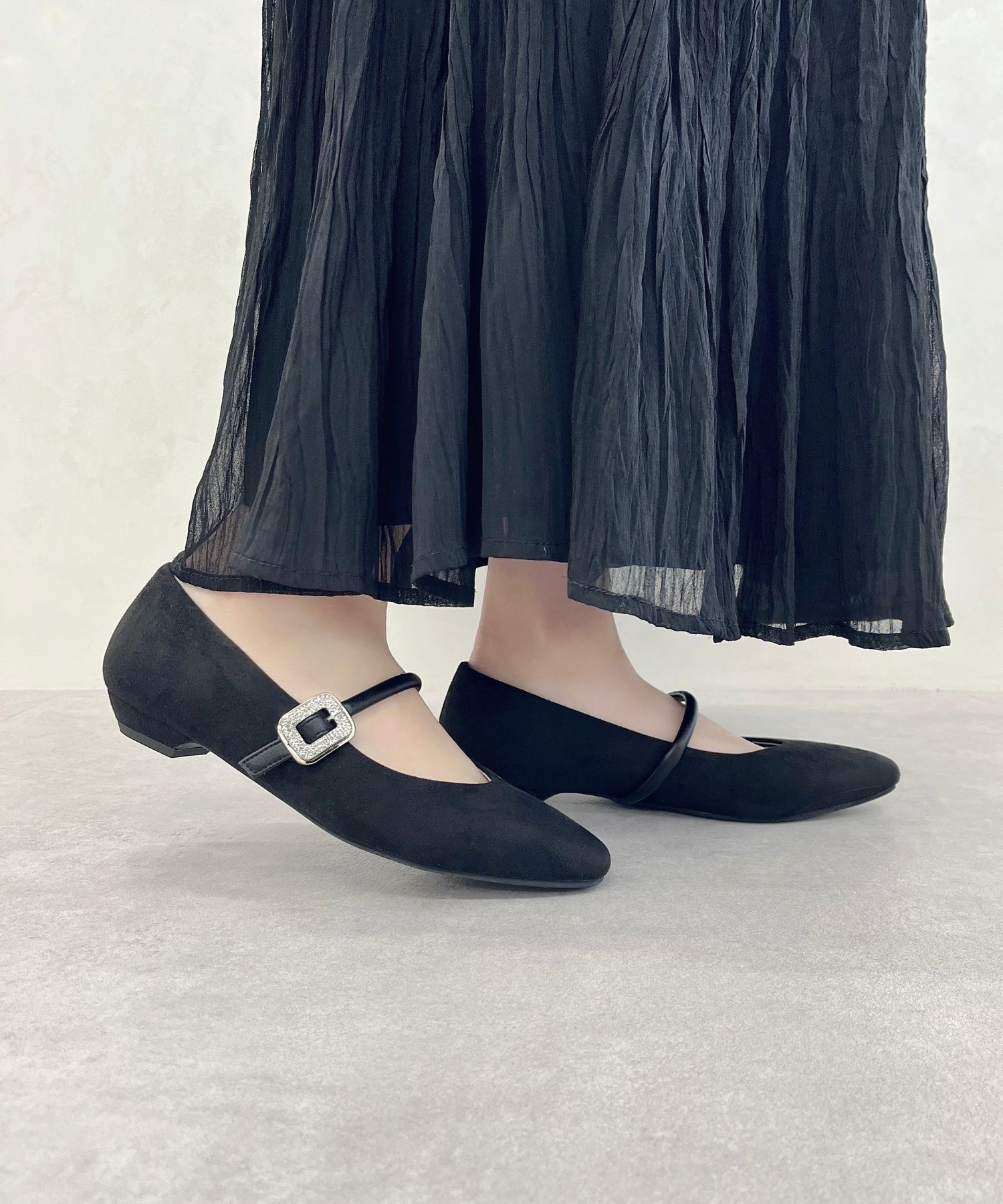 WA Oriental TRaffic「ビジューバックルストラップパンプス/52109」|パンプス|