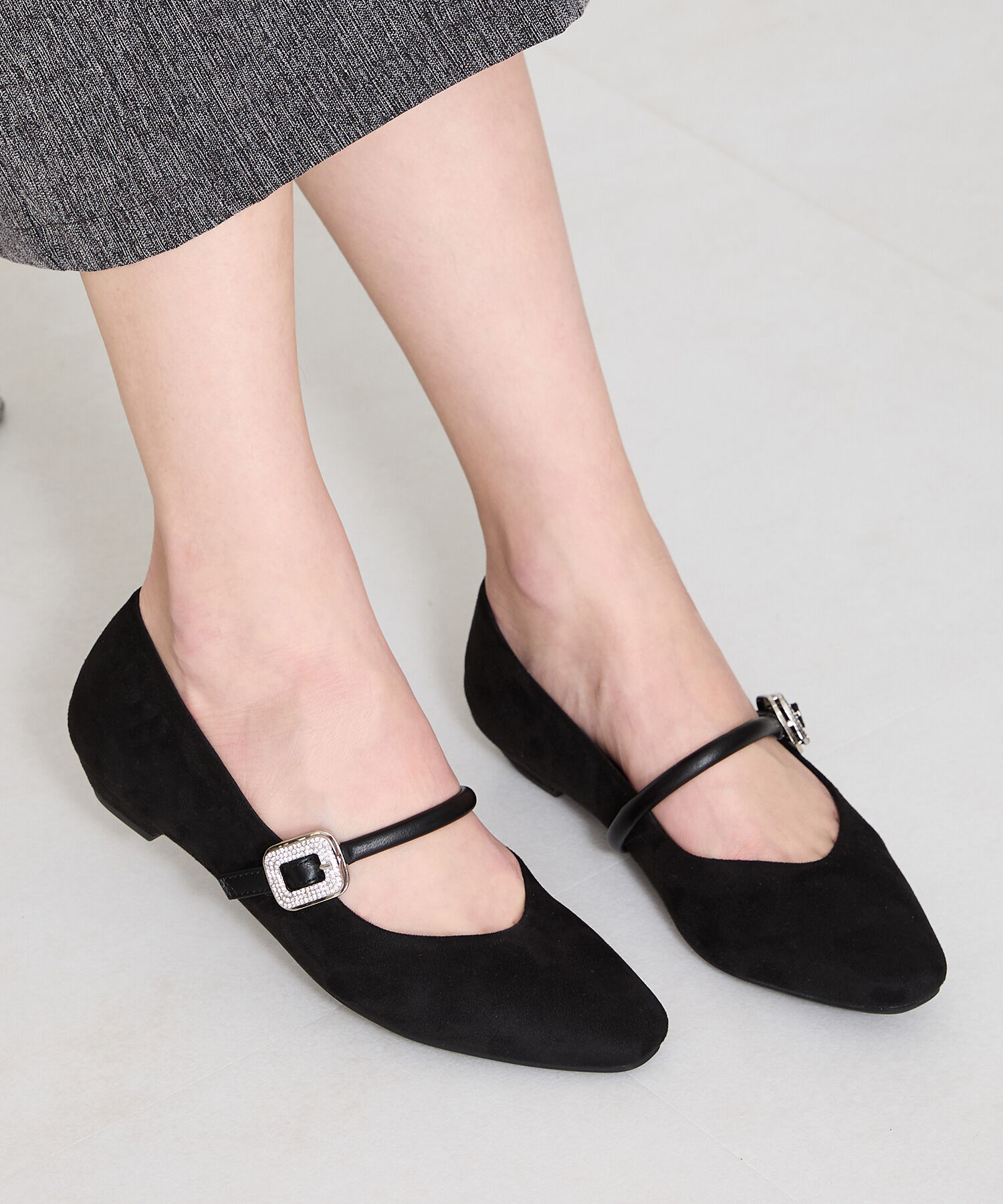 WA Oriental TRaffic「ビジューバックルストラップパンプス/52109」|パンプス|