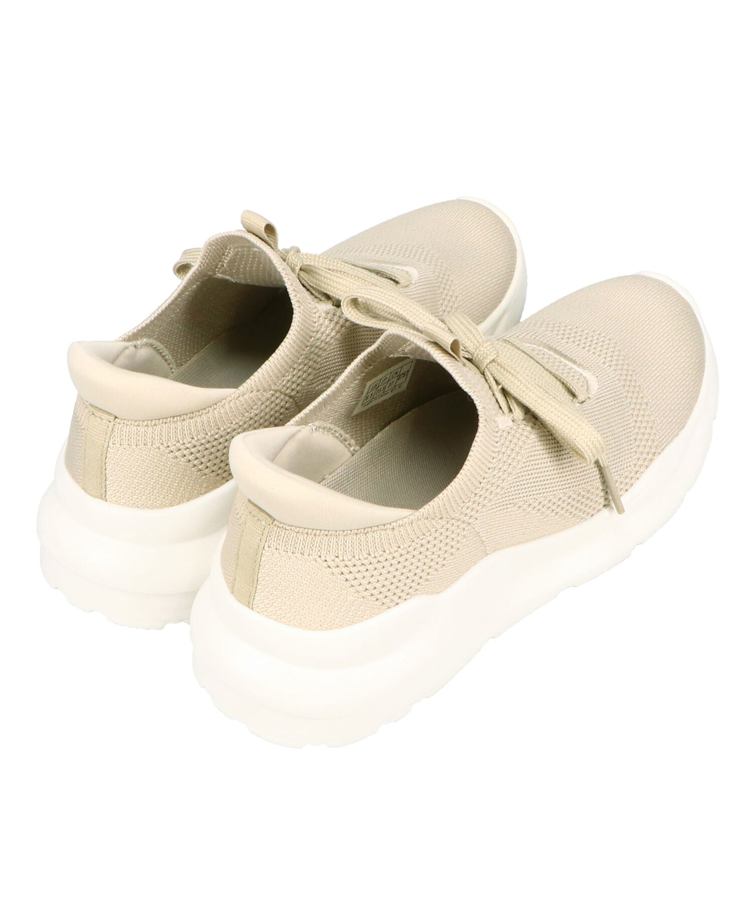 ORiental TRaffic「 【瞬間フィット】 ニットスニーカー /OT3757 軽量 歩きやすい 楽ちん ハンズフリー」|スニーカー|