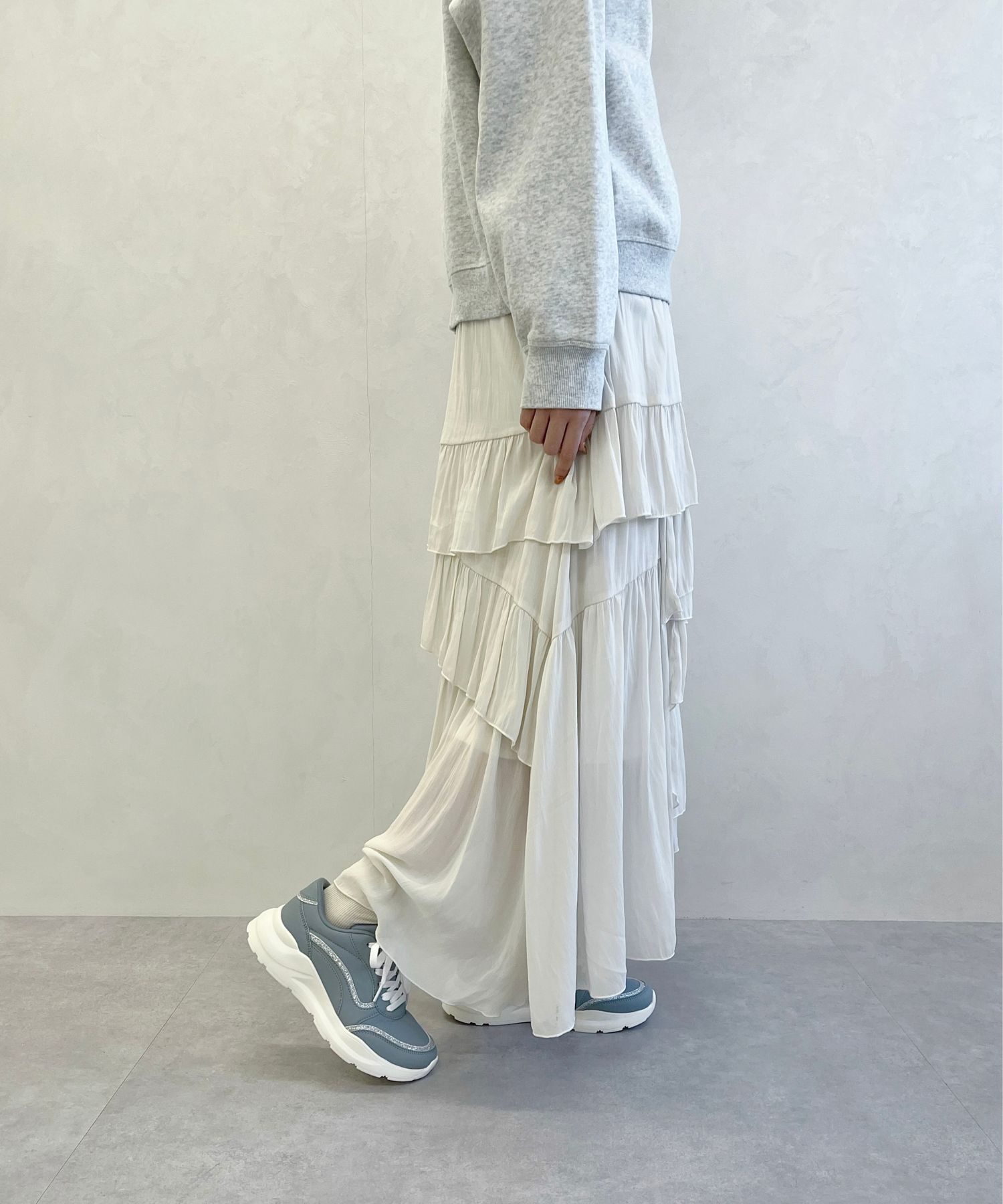 ORiental TRaffic「グリッターラインスニーカー/OT3762 スニーカー トレンド 人気 売れてる」|スニーカー|