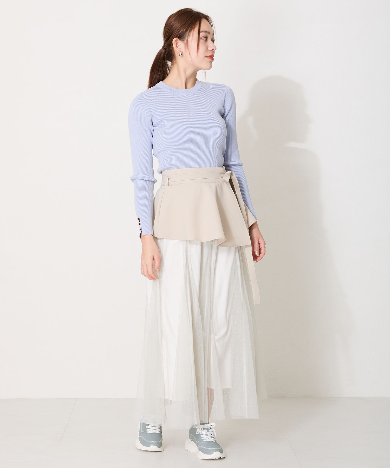 ORiental TRaffic「グリッターラインスニーカー/OT3762 スニーカー トレンド 人気 売れてる」|スニーカー|