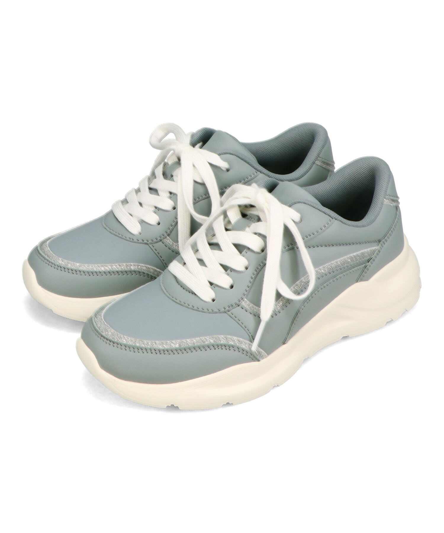 ORiental TRaffic「グリッターラインスニーカー/OT3762 スニーカー トレンド 人気 売れてる」|スニーカー|