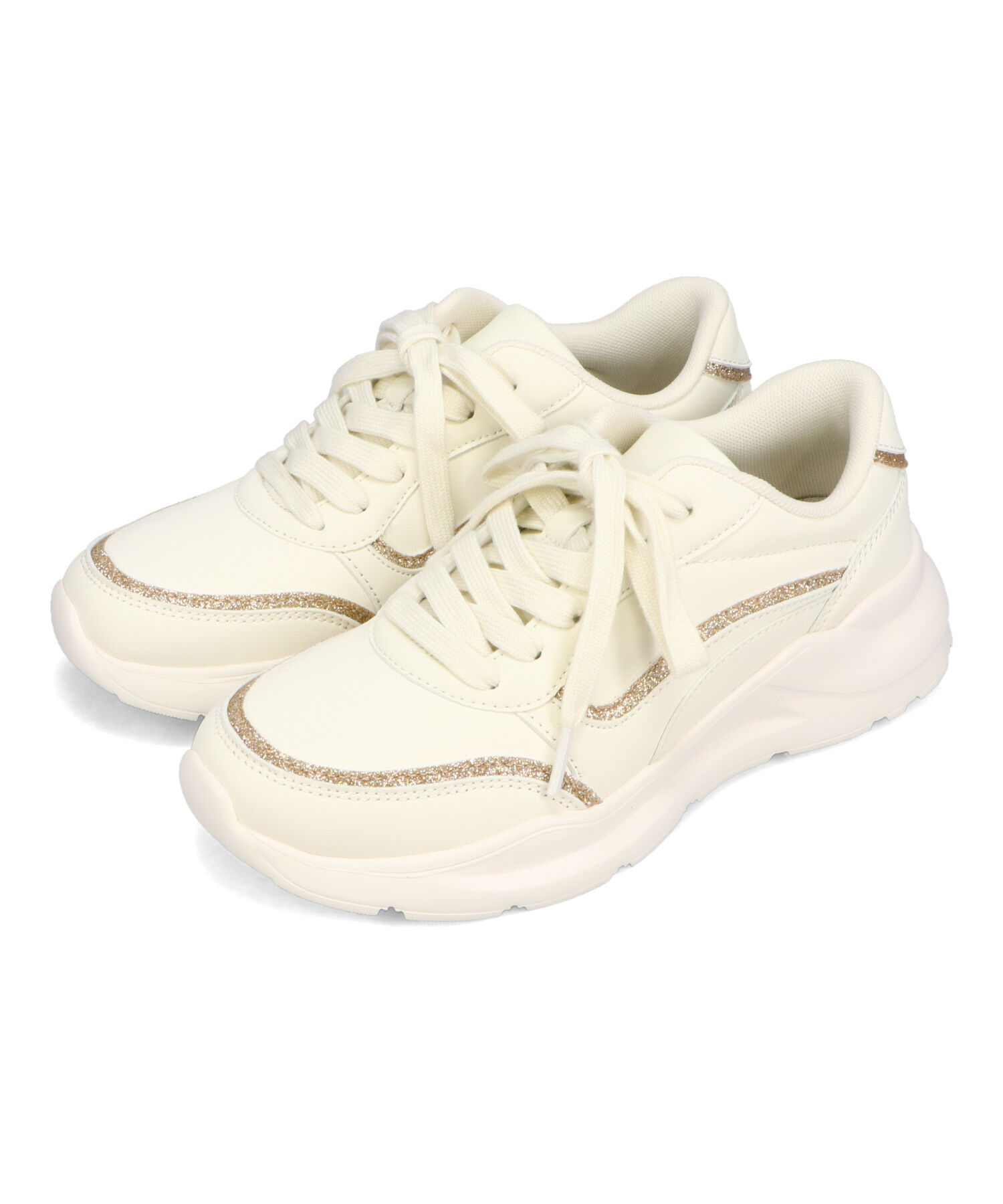 ORiental TRaffic「グリッターラインスニーカー/OT3762 スニーカー トレンド 人気 売れてる」|スニーカー|