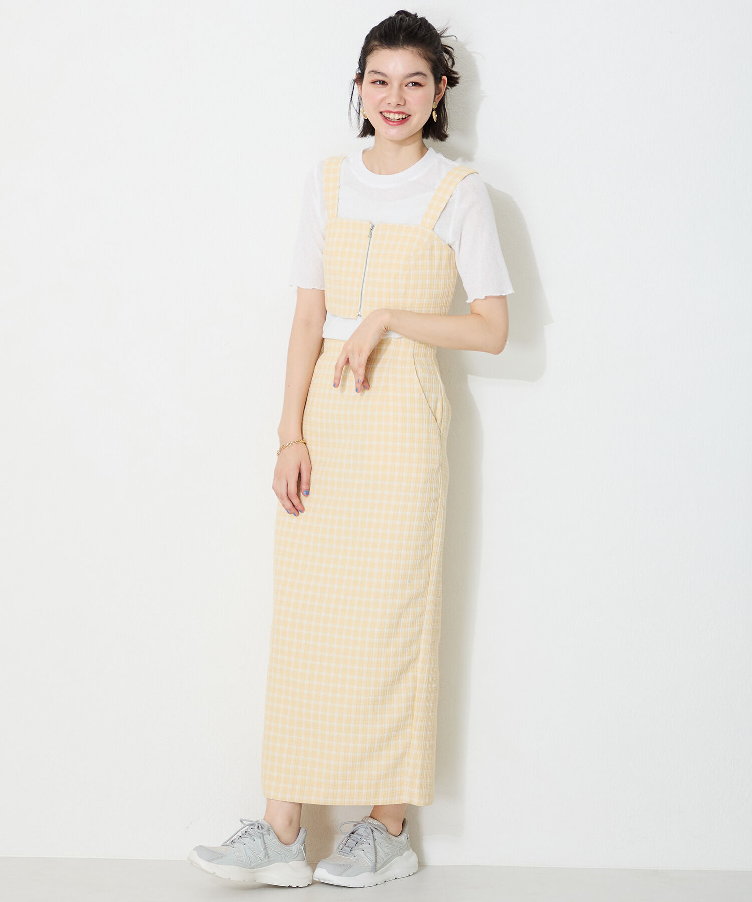 ORiental TRaffic「ラバーパーツ&times;ラメ織りレーススニーカー/OT3760」|スニーカー|