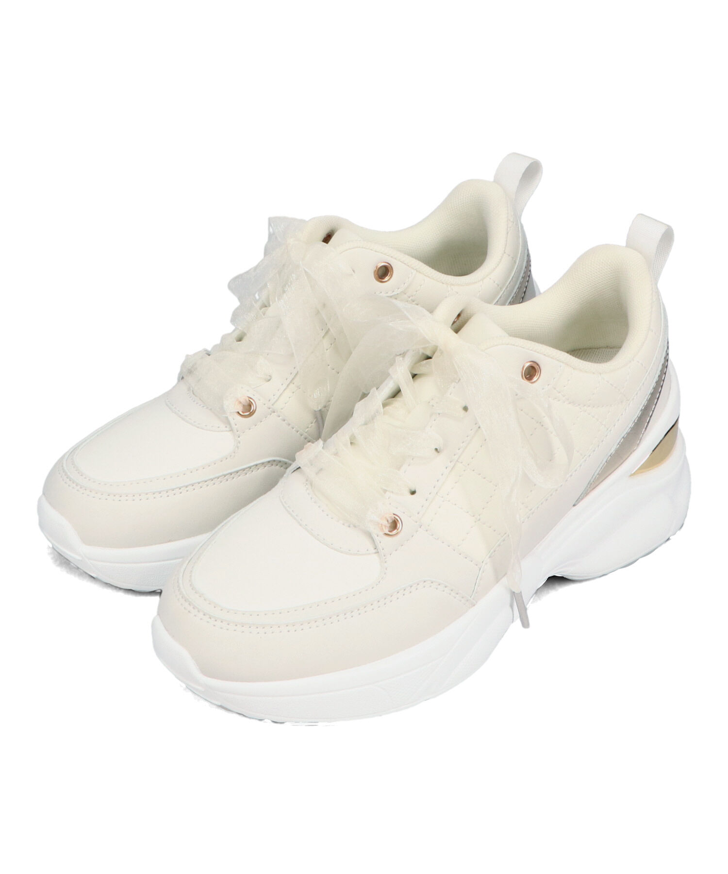 ORiental TRaffic「ヒールアップメタリックパーツスニーカー/OT3761 スニーカー 人気 トレンド」|スニーカー|