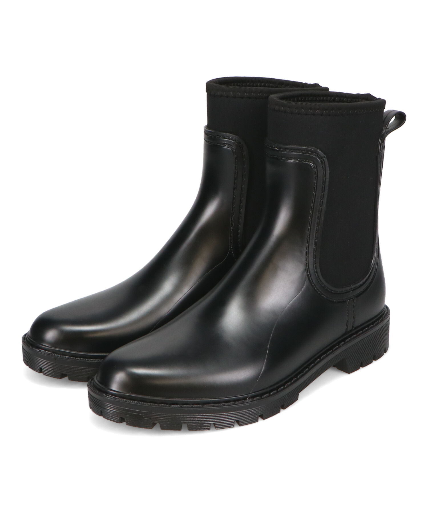 ORiental TRaffic「【防水】サイドネオプレーンレインブーツ/R-0019 レインブーツ 人気 トレンド 売れてる」|ショートブーツ|