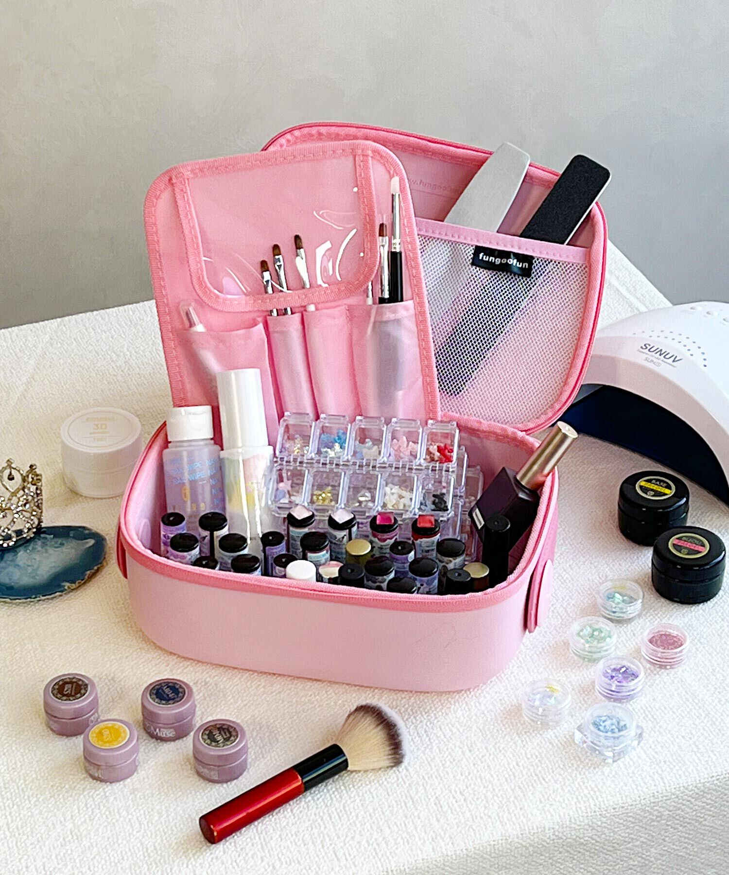 fungoofun「【WEB限定】EVAワイドマルチポーチ/G-0018 ポーチ 人気 売れてる 柔らかい」|ハンドバッグ|