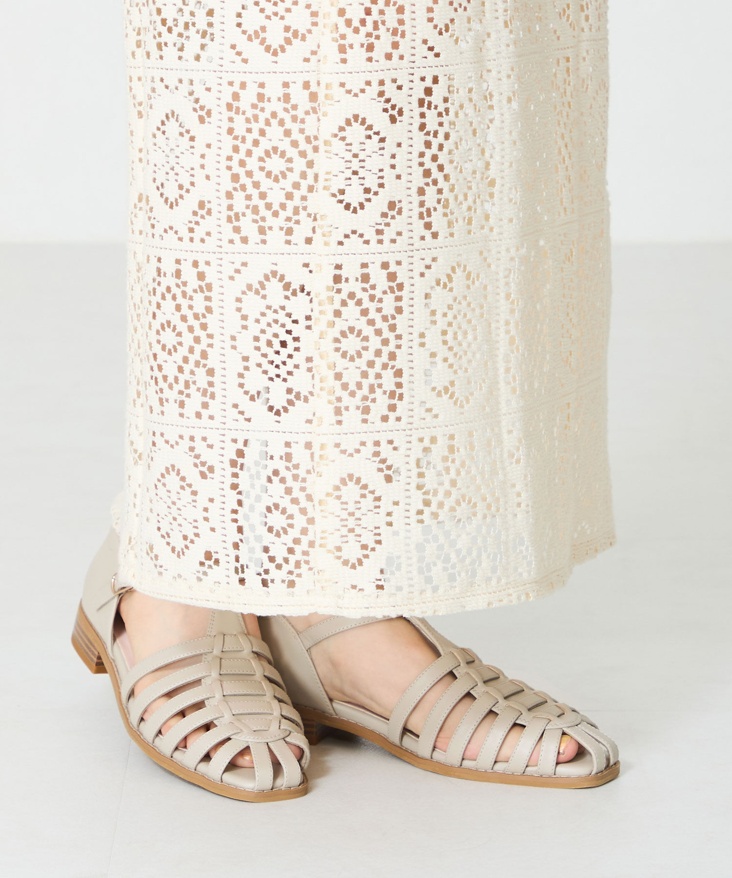 WA Oriental TRaffic「ナローストラップグルカシューズ/52114 グルカサンダル フラット 人気」|サンダル|