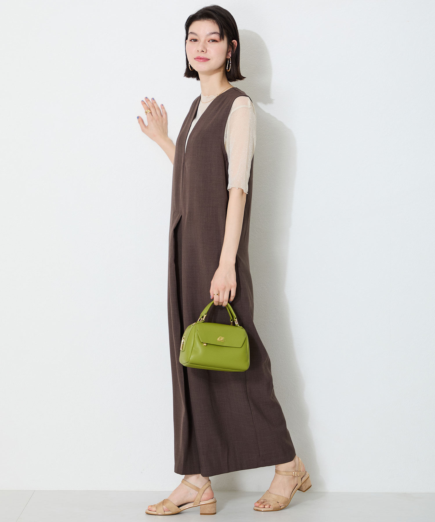 ORiental TRaffic「【WEB限定】クロスストラップメタリックラインサンダル/55201 サンダル トレンド 人気」|サンダル|