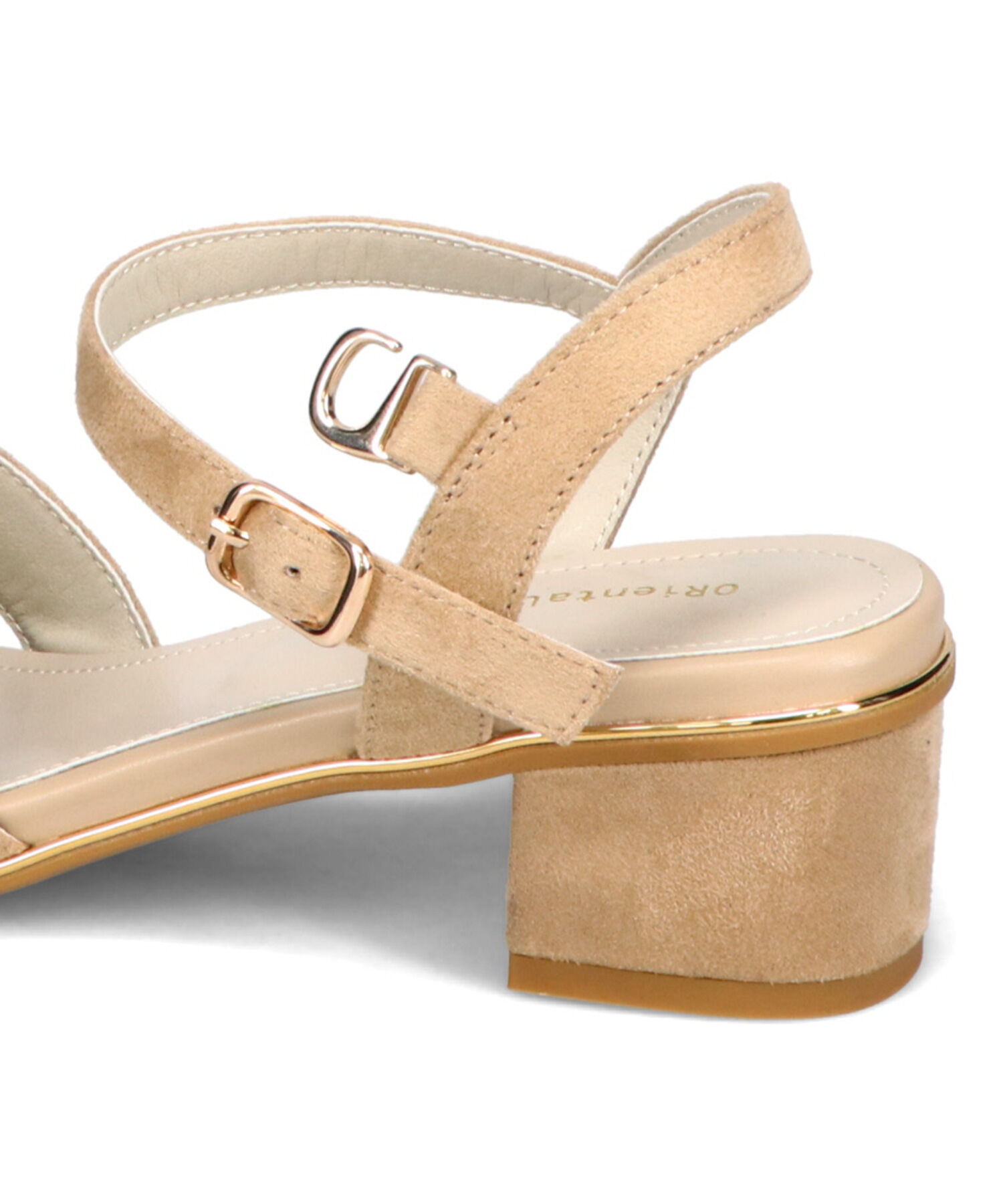 ORiental TRaffic「【WEB限定】クロスストラップメタリックラインサンダル/55201 サンダル トレンド 人気」|サンダル|