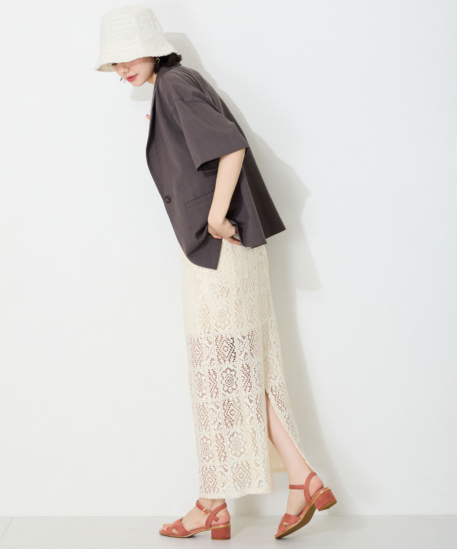 ORiental TRaffic「【WEB限定】クロスストラップメタリックラインサンダル/55201 サンダル トレンド 人気」|サンダル|