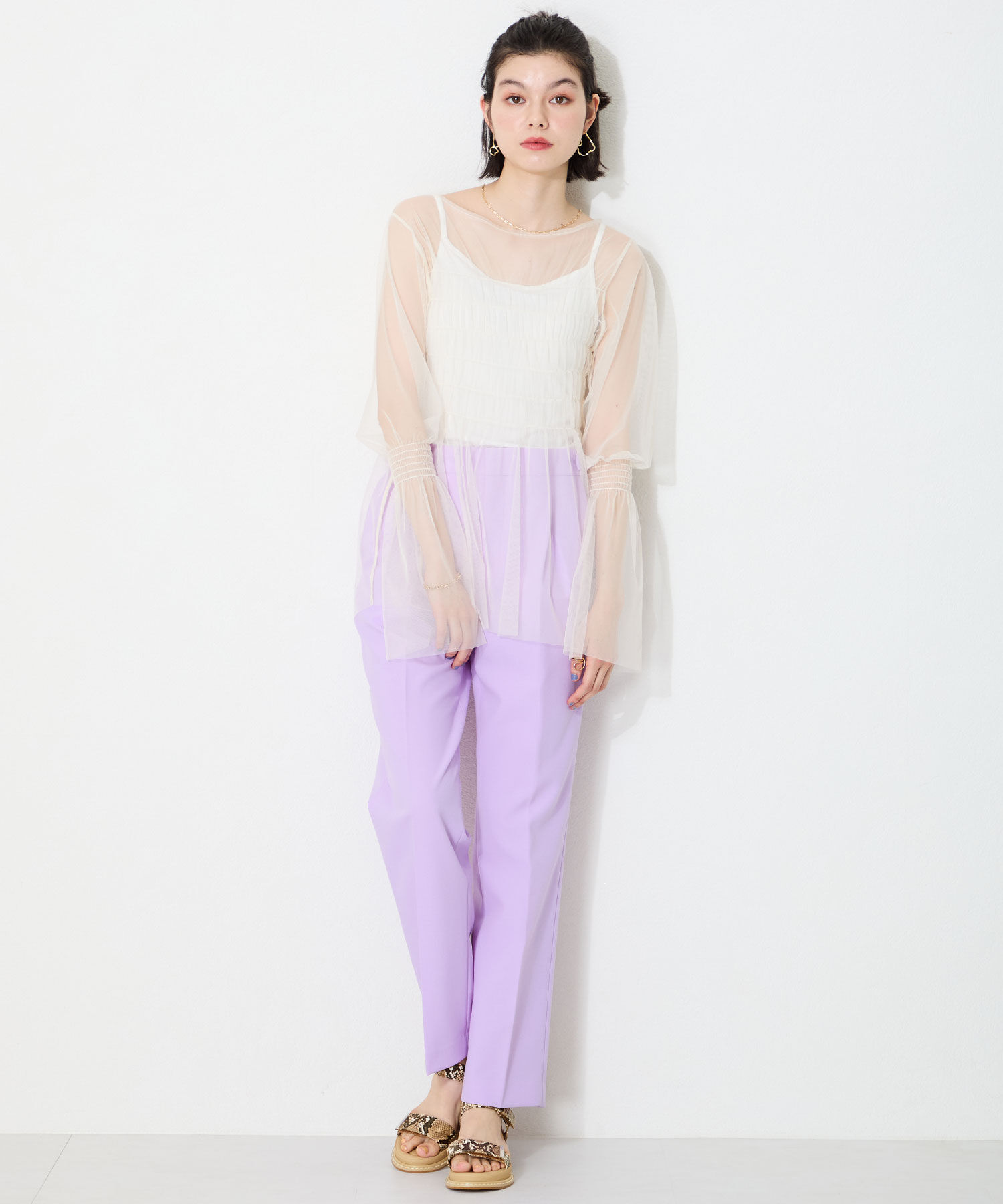 WA Oriental TRaffic「ワンベルトクッションウエッジサンダル/52205 人気 トレンド 売れてる サンダル」|サンダル|