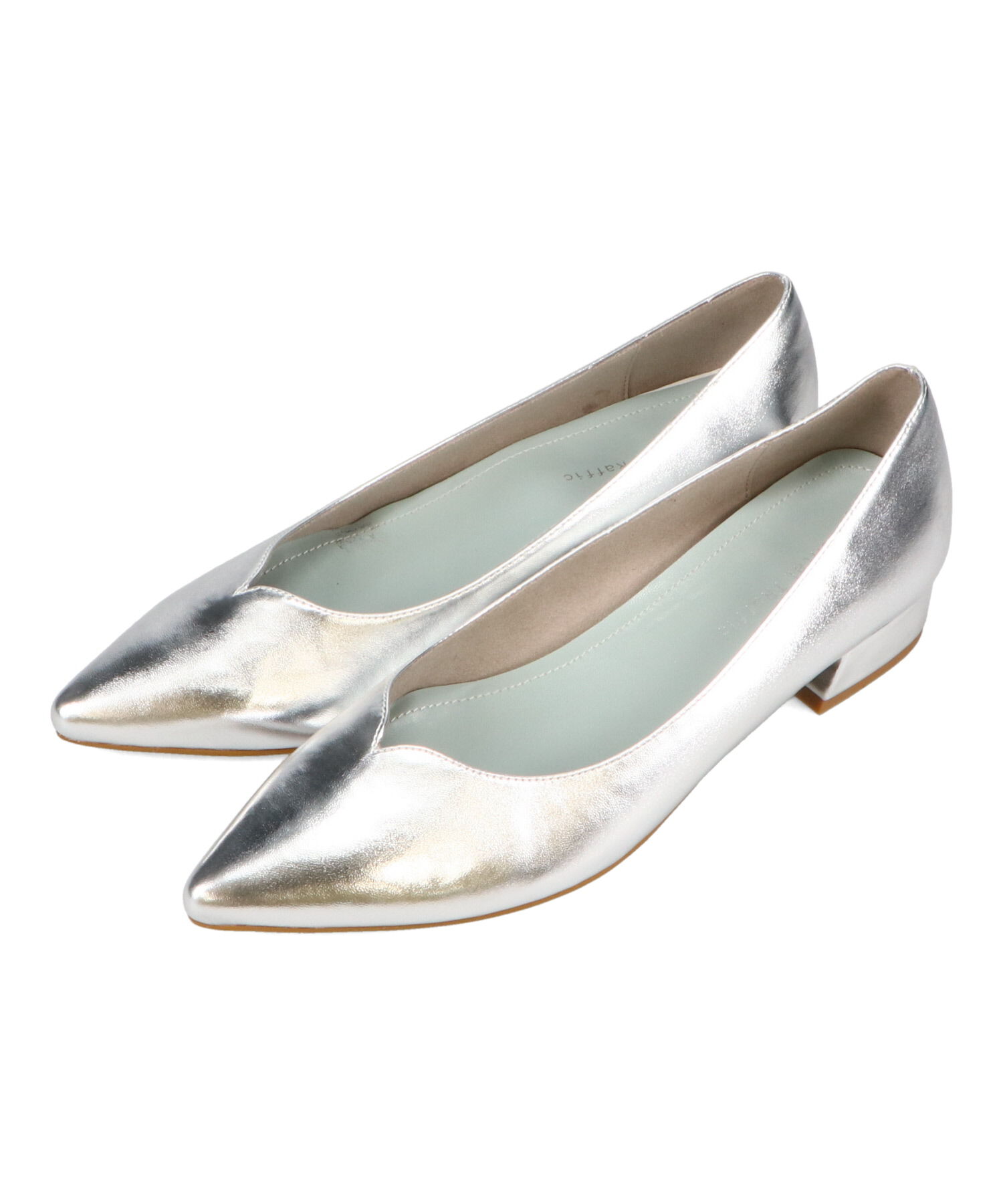 ORiental TRaffic「【WEB限定】スリットカット ポインテッドトゥ ヒール パンプス /55105 通勤 Vカット シンプル」|パンプス|