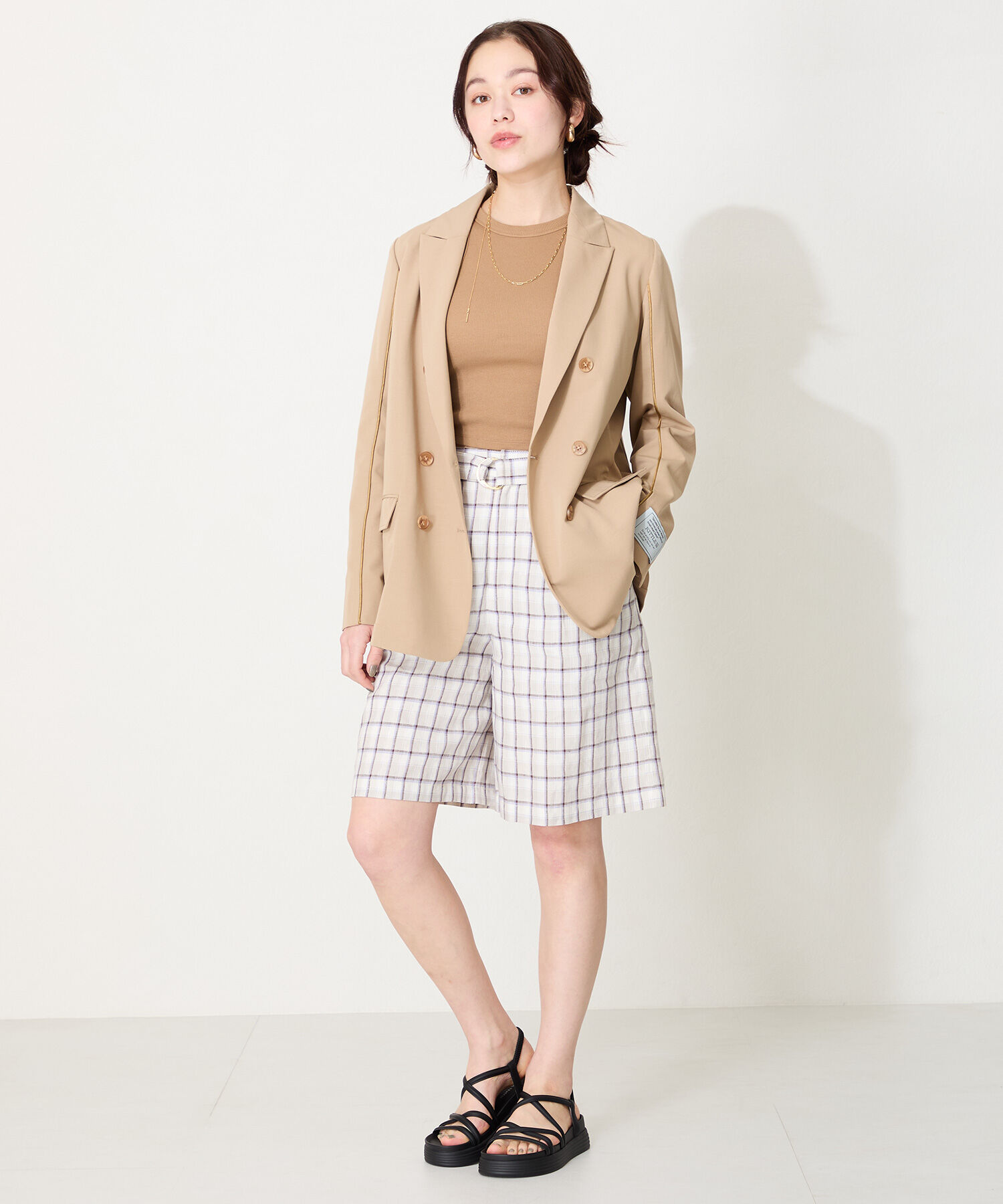 ORiental TRaffic「クロスストラップ軽量ソールサンダル/51218 柔らかい フィット 人気 トレンド」|サンダル|