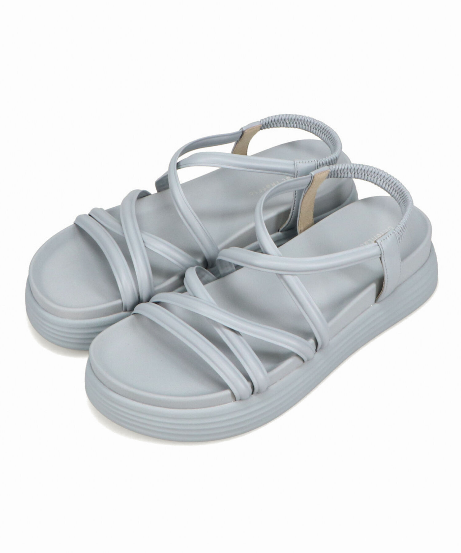 ORiental TRaffic「クロスストラップ軽量ソールサンダル/51218 柔らかい フィット 人気 トレンド」|サンダル|