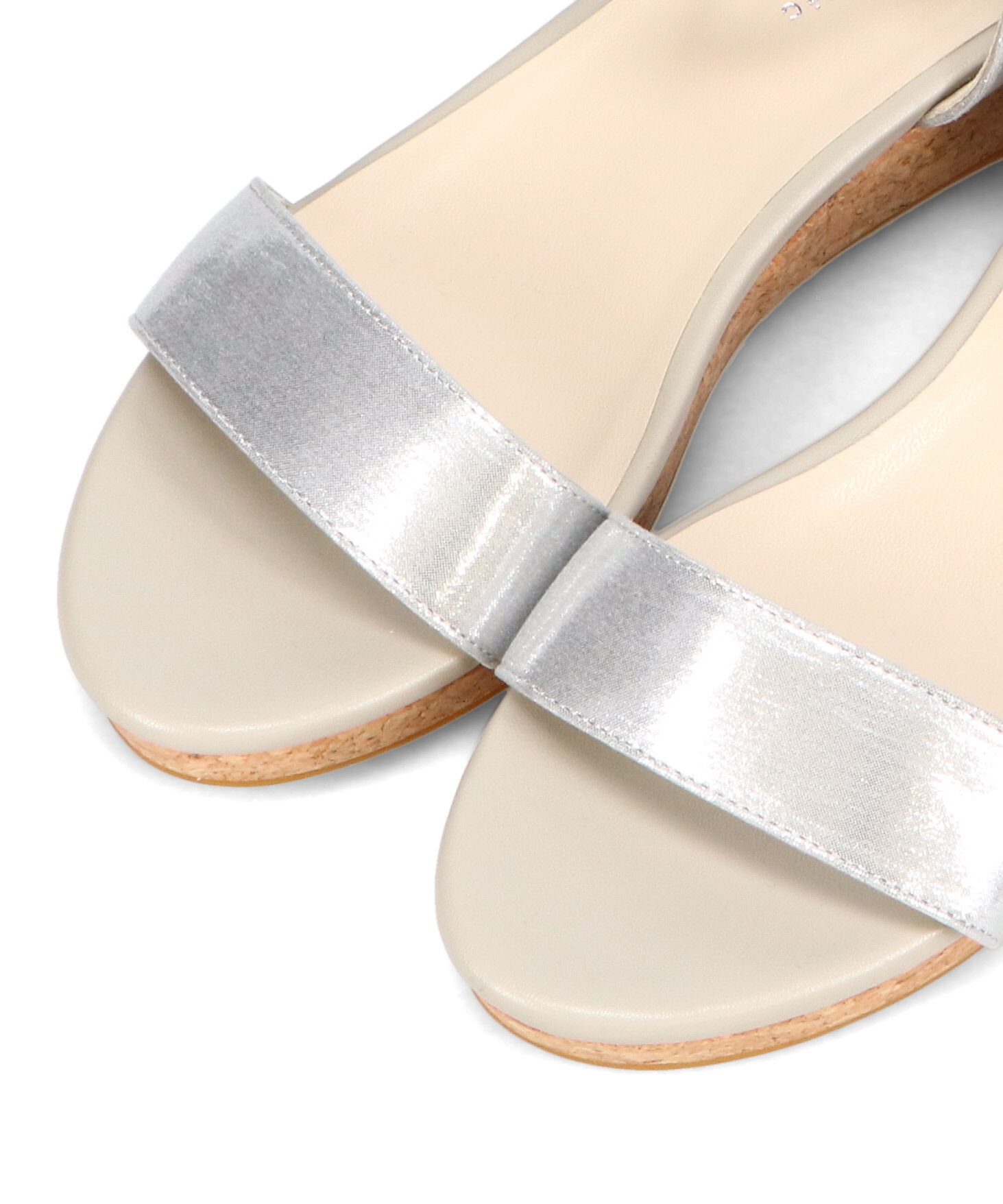 ORiental TRaffic「【WEB限定】ウエッジソールワンベルトサンダル/55203 サンダル 人気 トレンド 売れてる」|サンダル|