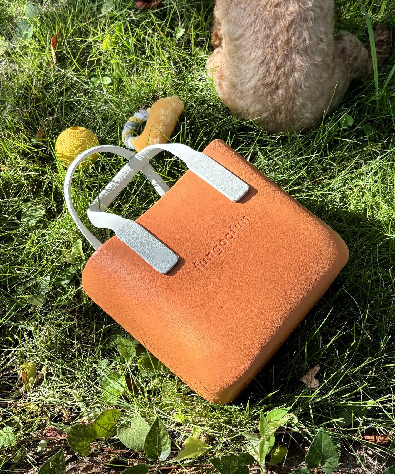 fungoofun「【WEB限定】EVAスクエアトートバッグ/G-0022 ハンドバッグ 軽い 軽量」|ハンドバッグ|