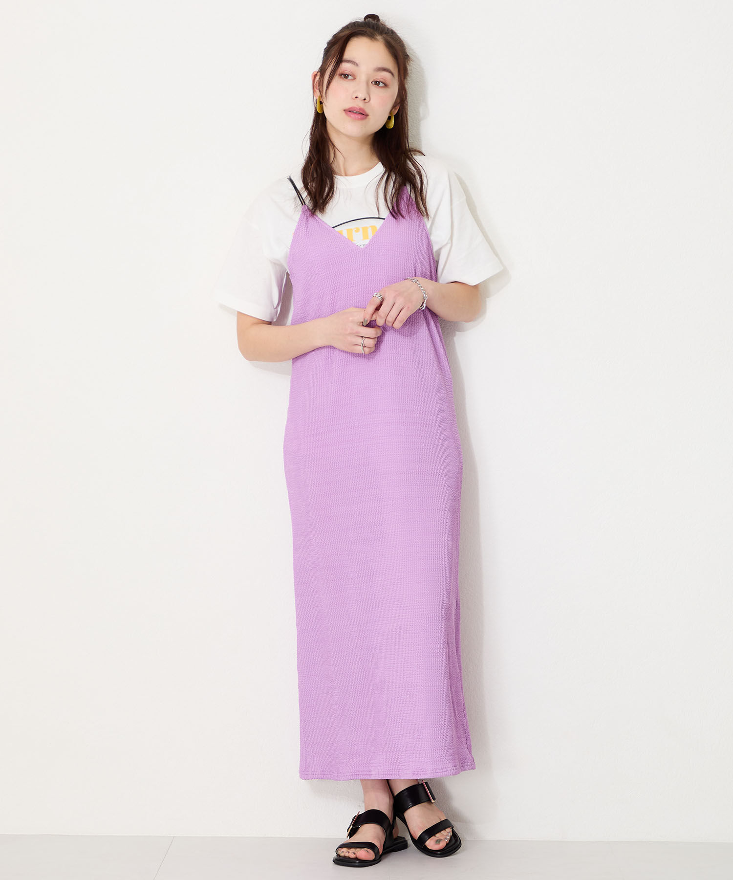 WA Oriental TRaffic「ベルトバックルフラットサンダル/52217 サンダル トレンド 人気 フラット」|サンダル|