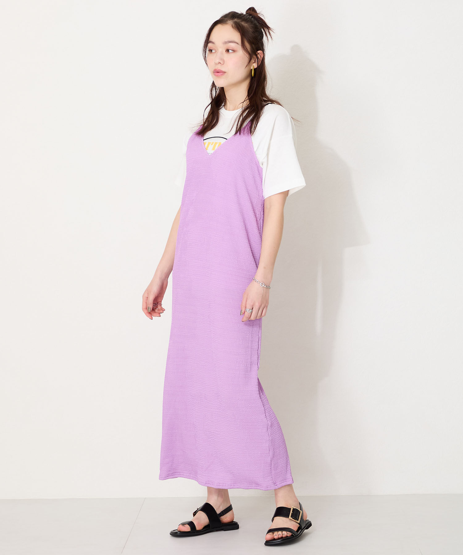 WA Oriental TRaffic「ベルトバックルフラットサンダル/52217 サンダル トレンド 人気 フラット」|サンダル|