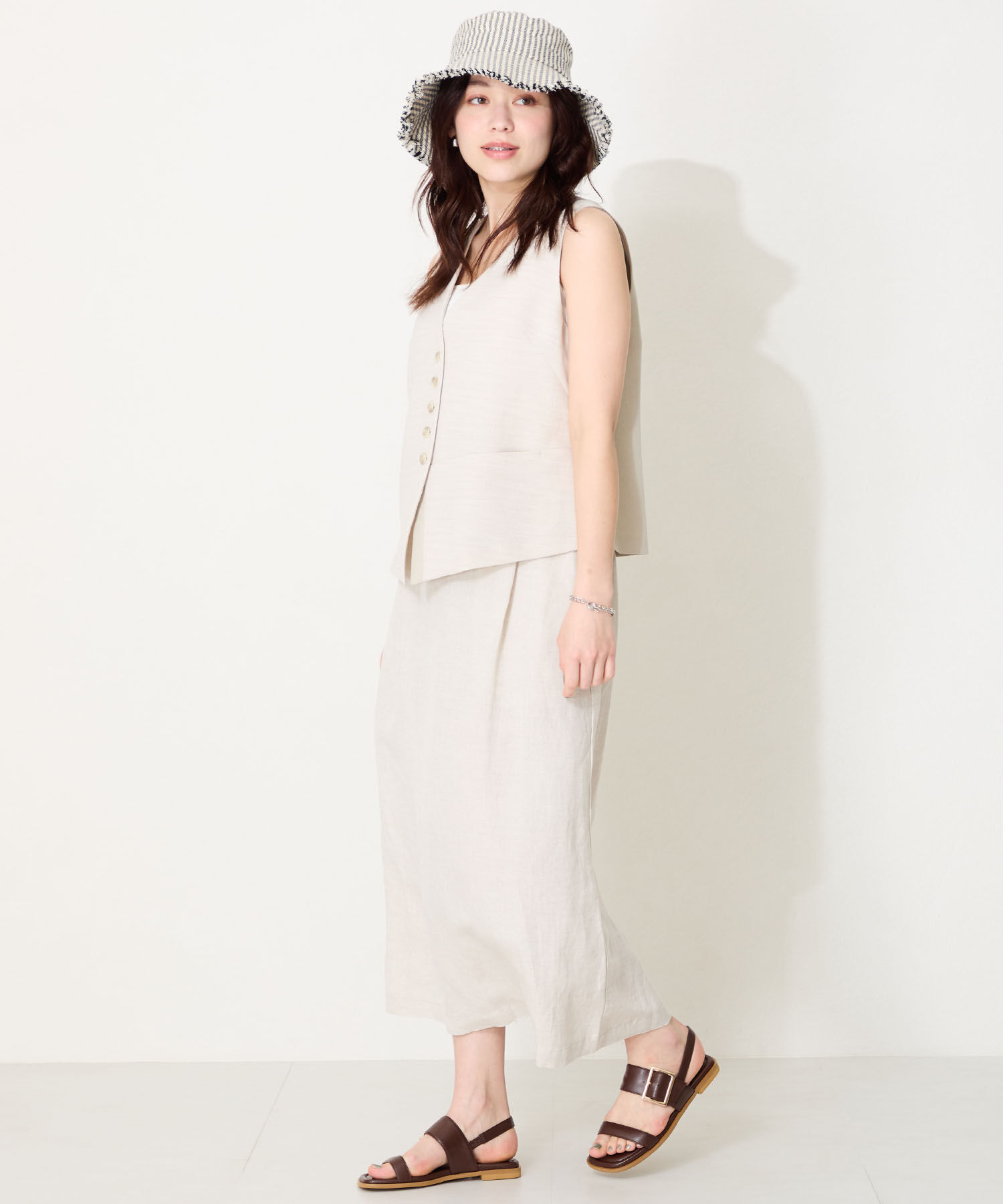 WA Oriental TRaffic「ベルトバックルフラットサンダル/52217 サンダル トレンド 人気 フラット」|サンダル|