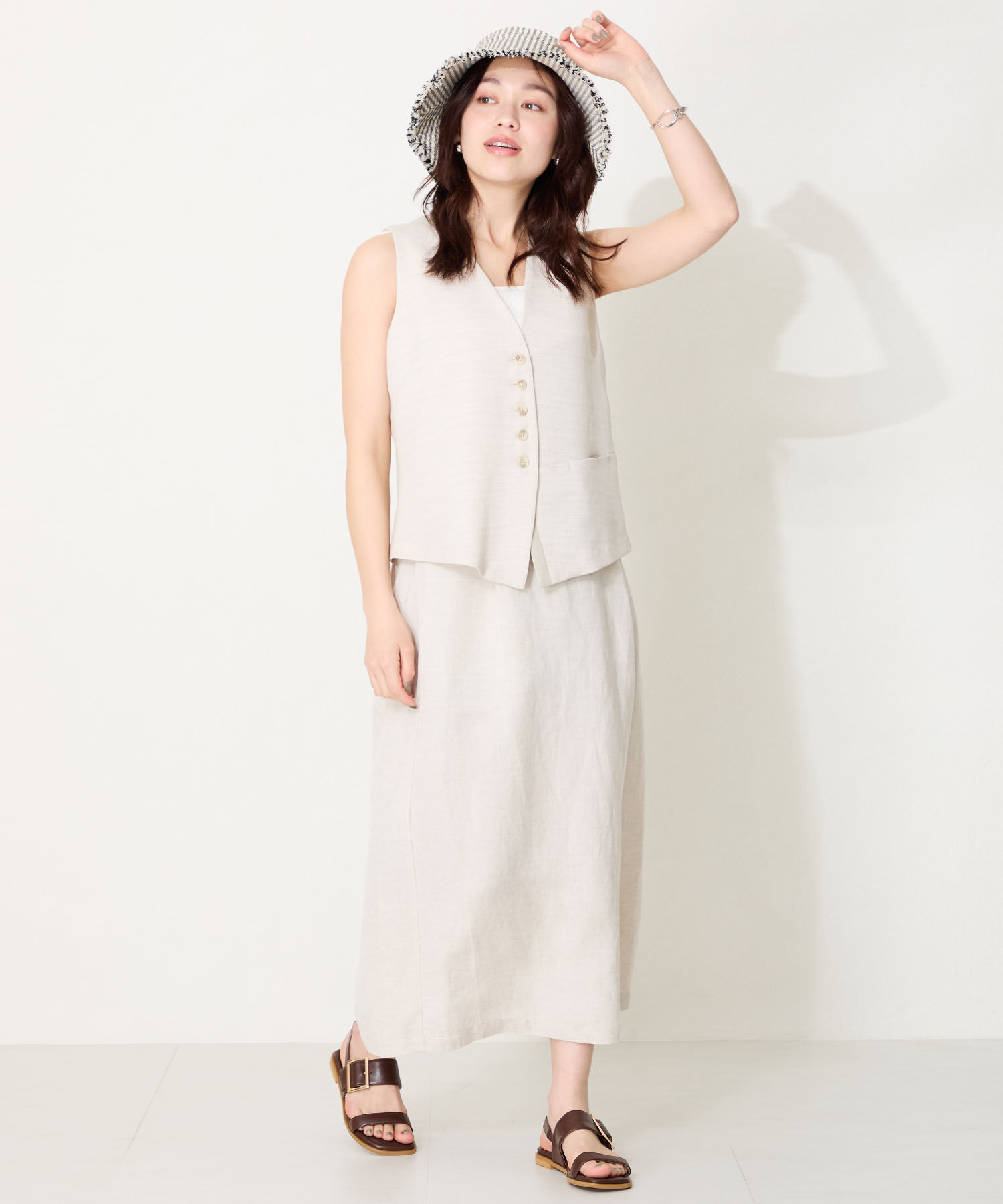 WA Oriental TRaffic「ベルトバックルフラットサンダル/52217 サンダル トレンド 人気 フラット」|サンダル|