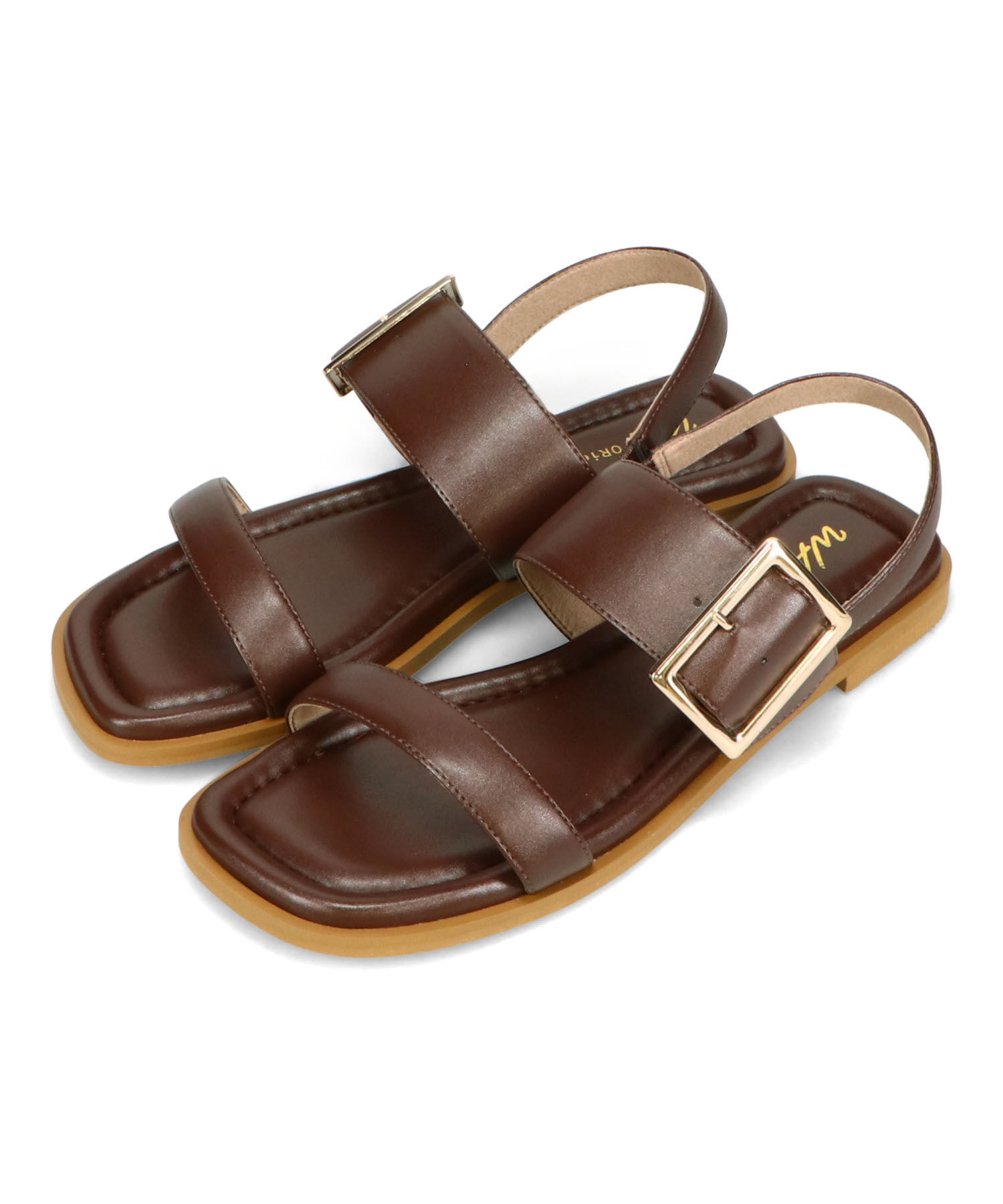 WA Oriental TRaffic「ベルトバックルフラットサンダル/52217 サンダル トレンド 人気 フラット」|サンダル|