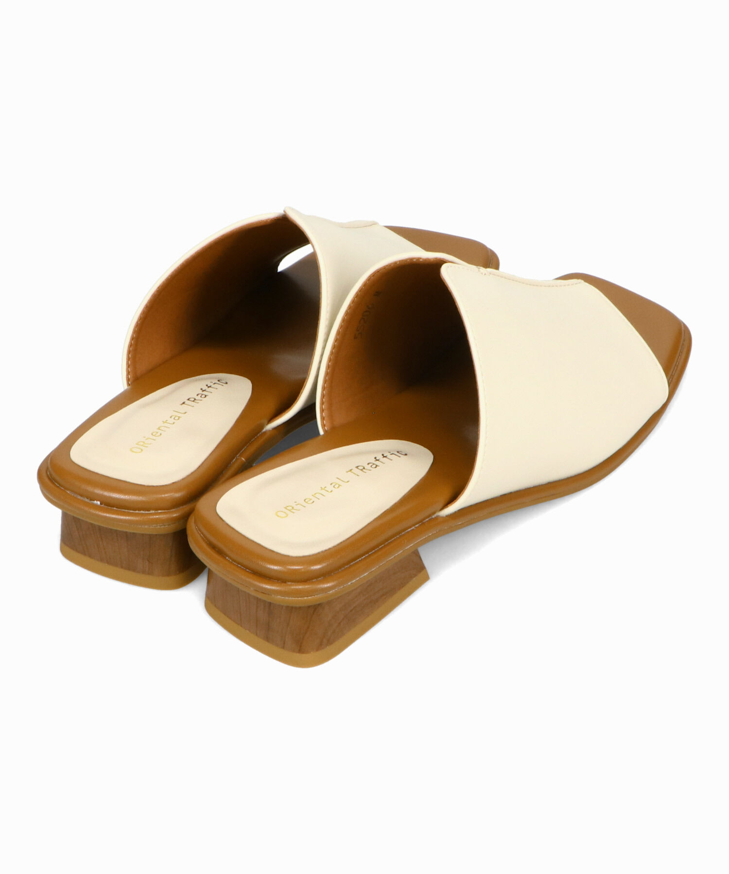 ORiental TRaffic「【WEB限定】●人気アイテム●センタースリットミュールサンダル/55206 サンダル 」|サンダル|