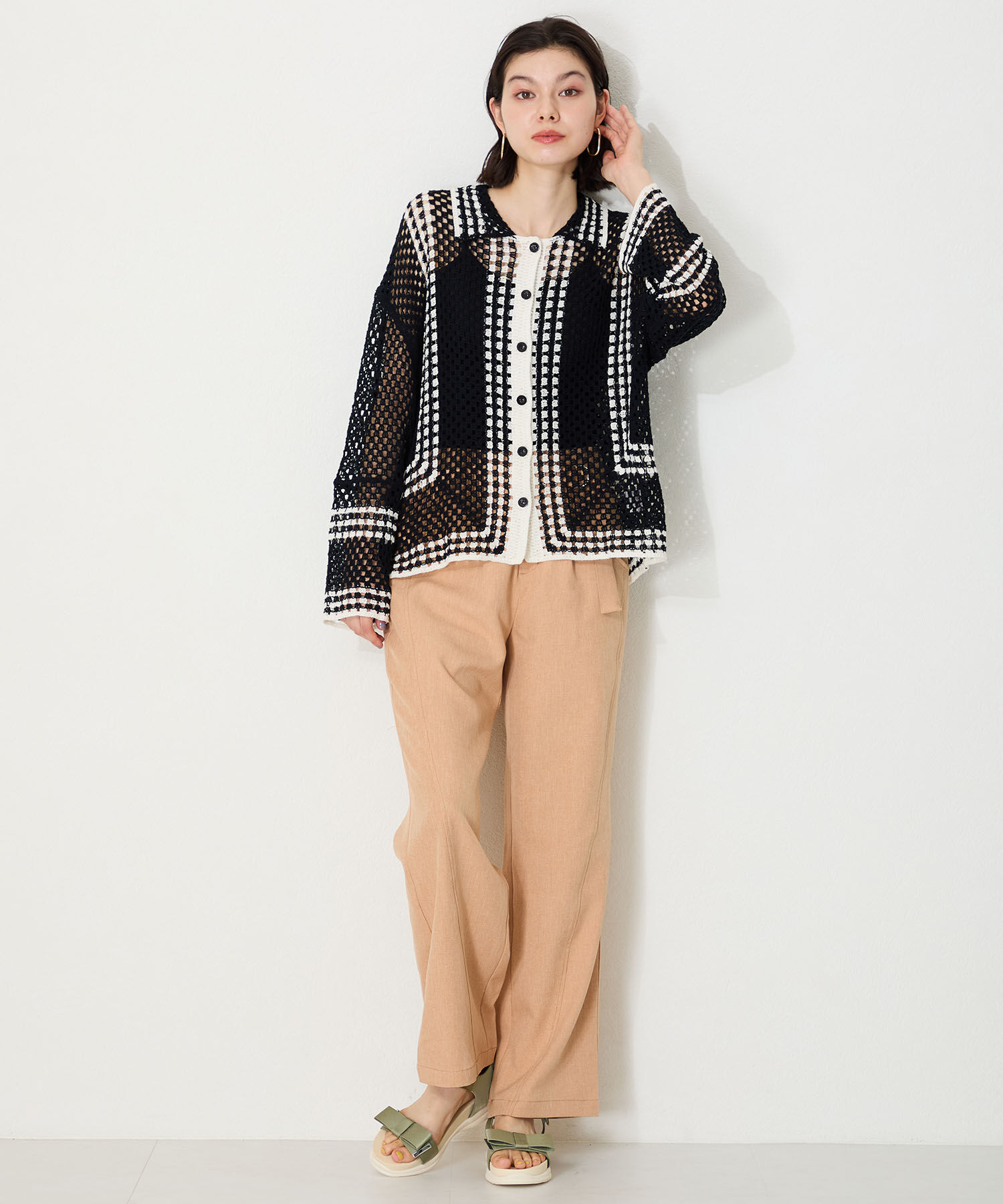 WA Oriental TRaffic「サテンリボン厚底サンダル/52219 厚底 人気 トレンド リボン」|サンダル|