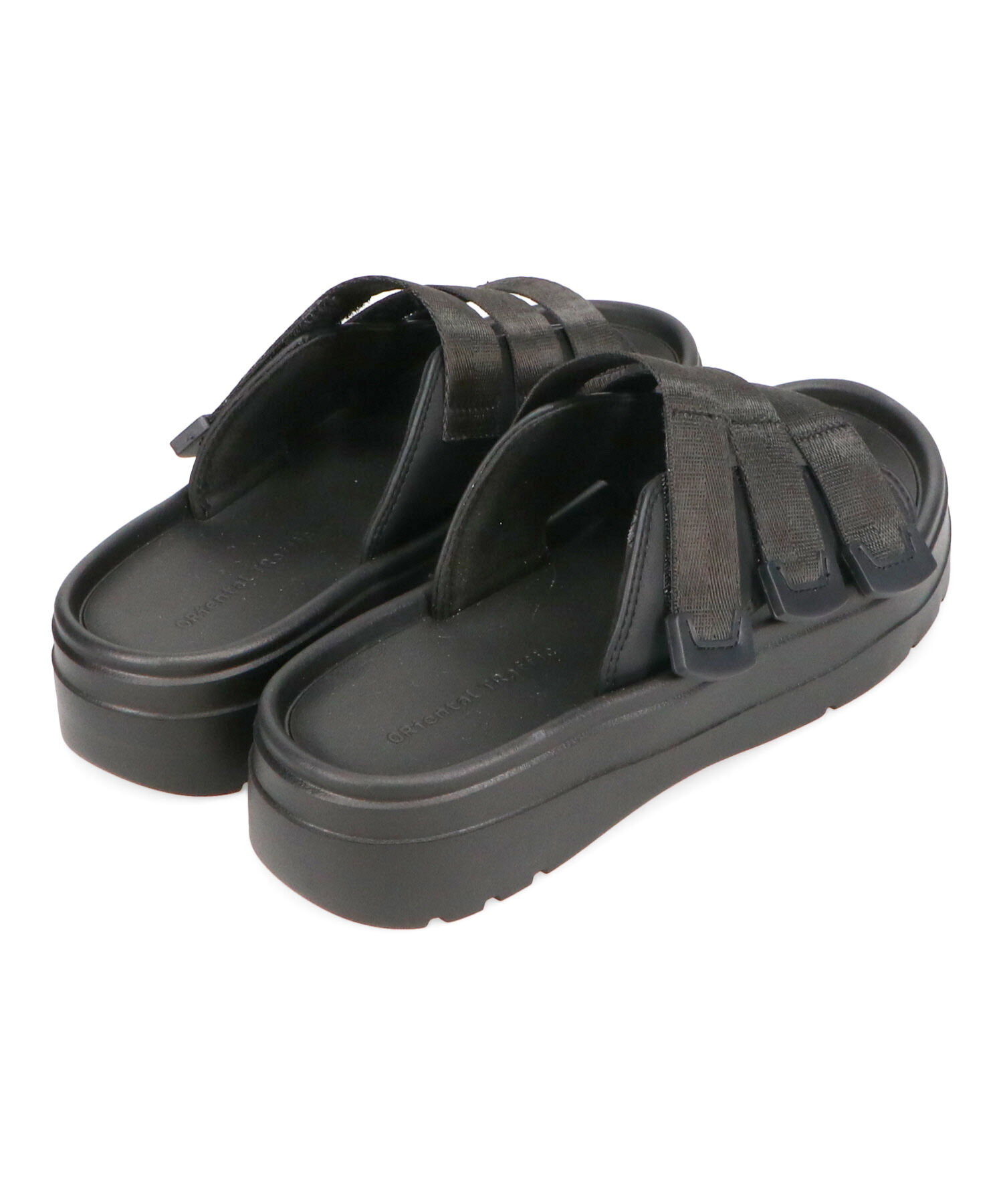 ORiental TRaffic「【Fit meサンダル】3本ベルトスライドサンダル/55209 WEB限定」|サンダル|