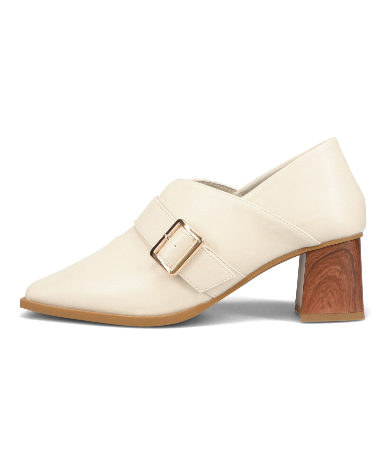 ORiental TRaffic「ウッドヒールベルトパンプス/51303」|パンプス|