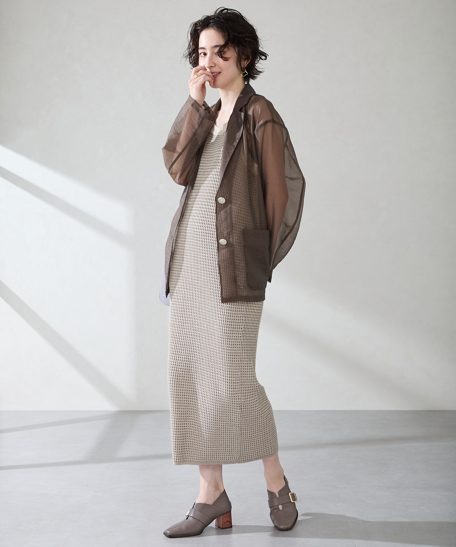 ORiental TRaffic「ウッドヒールベルトパンプス/51303」|パンプス|