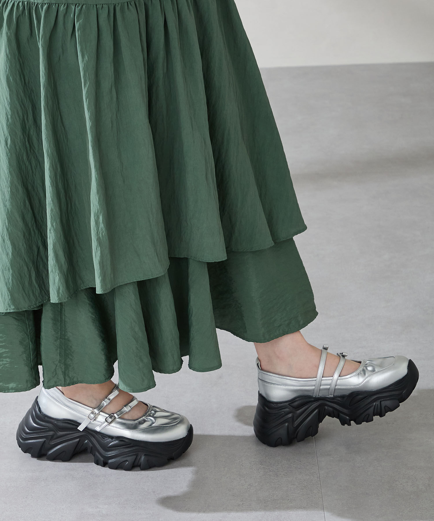 ORiental TRaffic「ダブルリボンスニーカーソールシューズ/51307」|スニーカー|