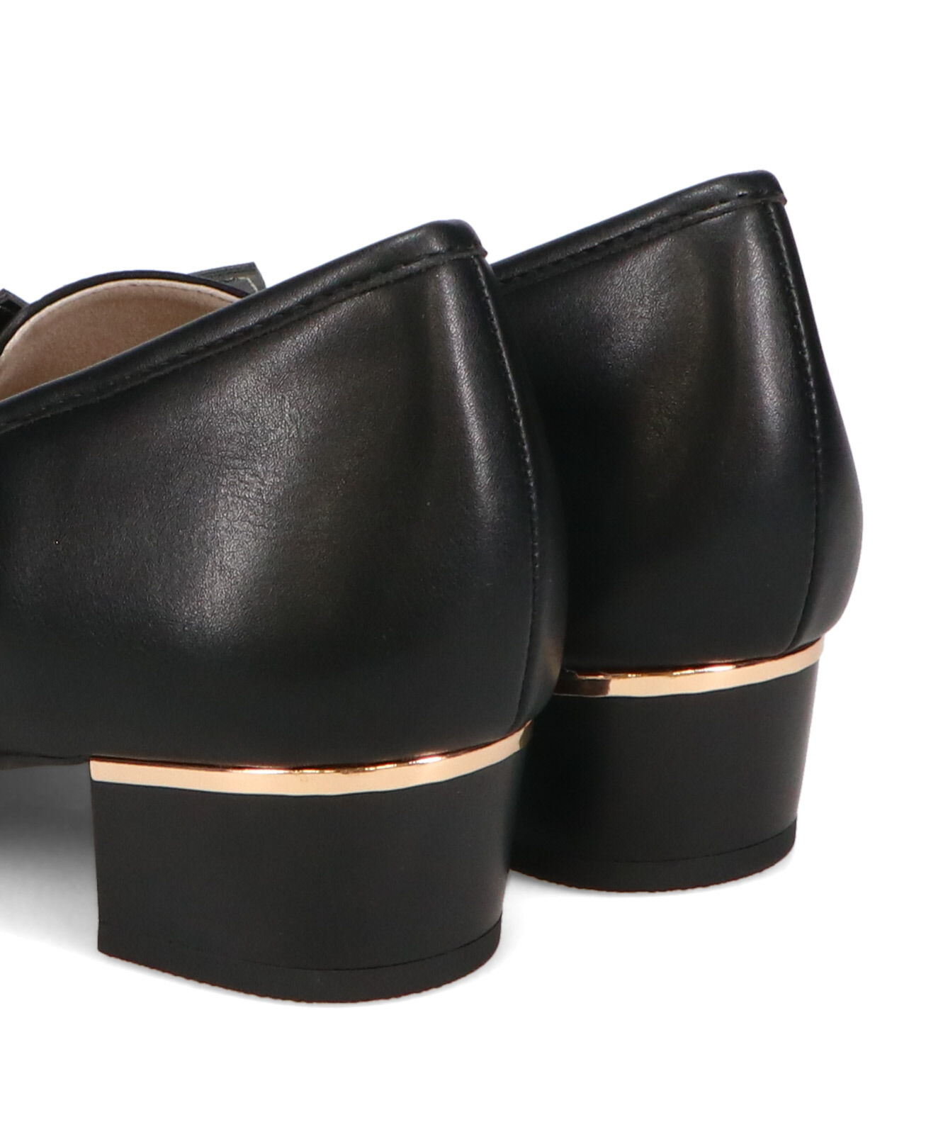 ORiental TRaffic「【WEB限定】リボンデザイン 甲深パンプス /55301 ヒール3.5ｃｍ ヒールローファー」|パンプス|